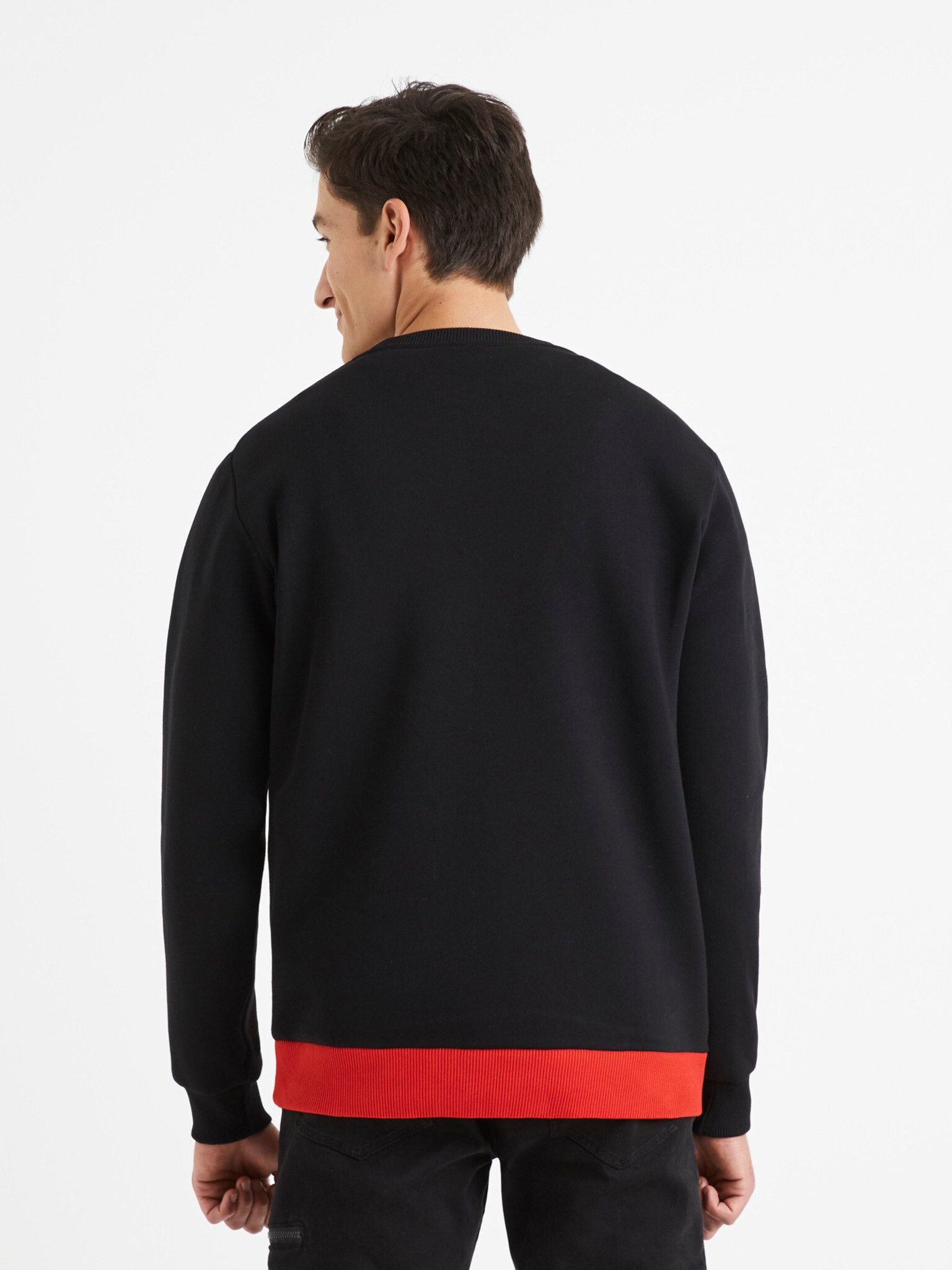 Celio Vever Sweatshirt Cheren - Pepit.bg