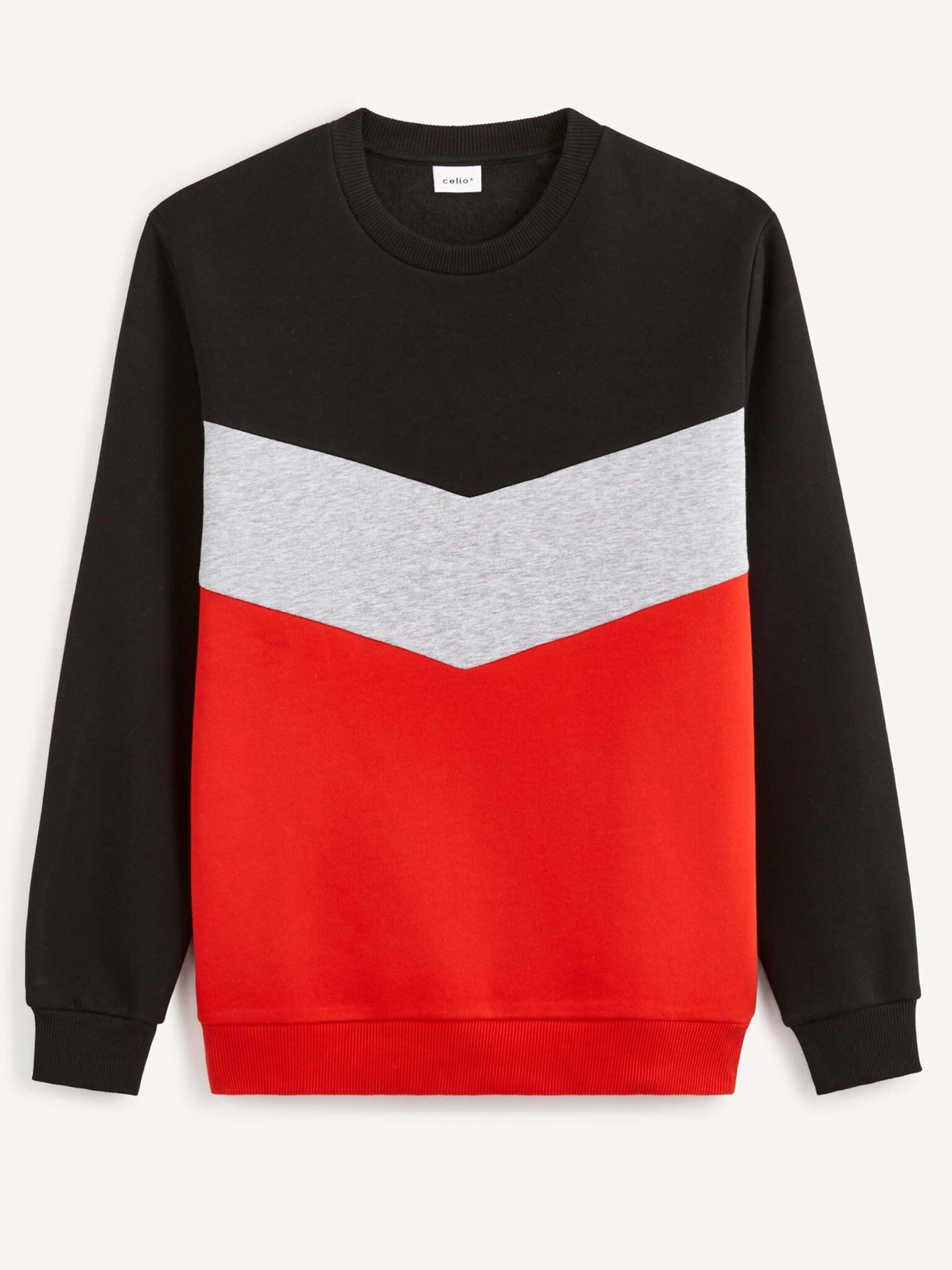 Celio Vever Sweatshirt Cheren - Pepit.bg