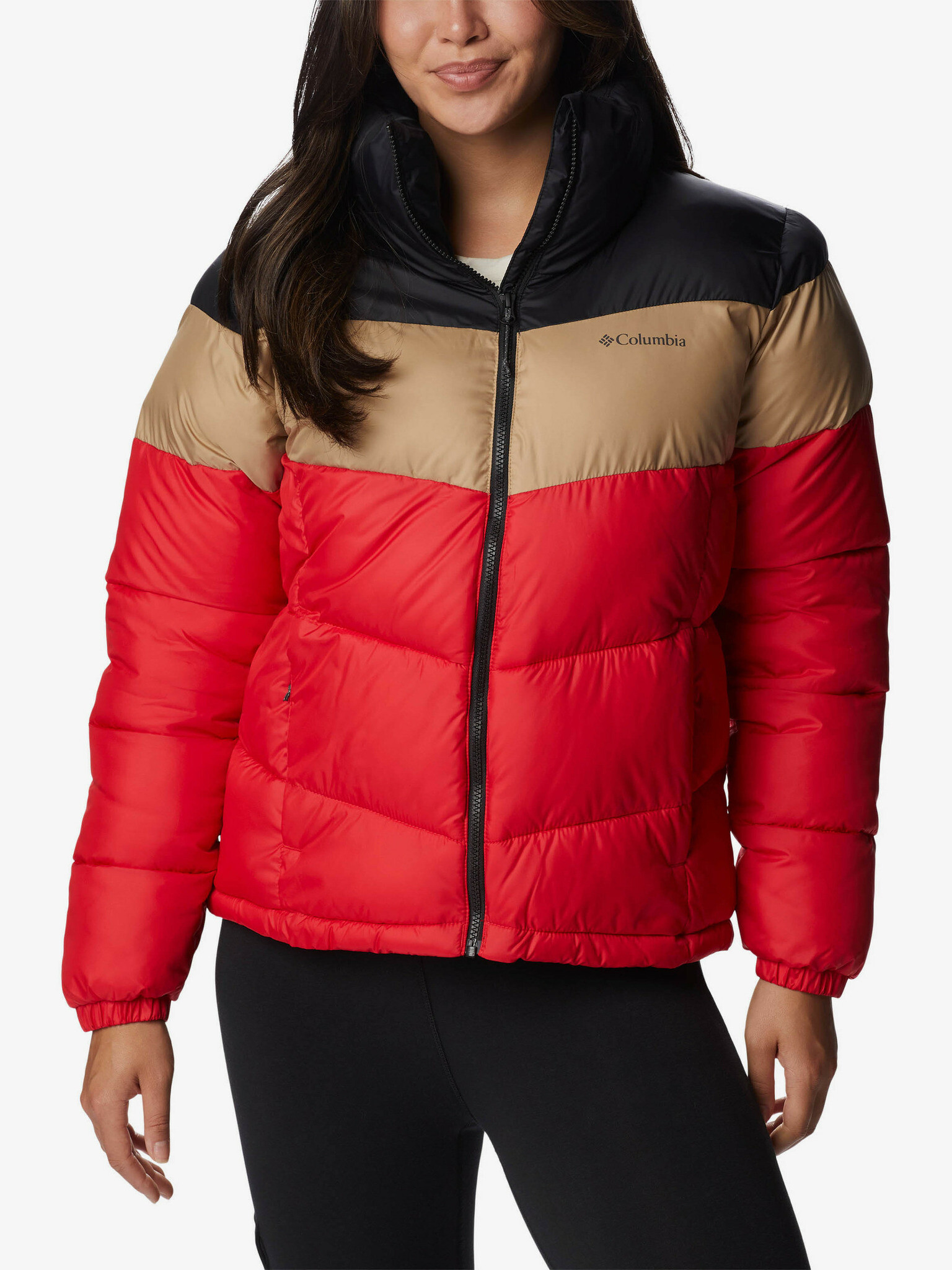 Columbia Puffect Winter jacket Cherven - Pepit.bg