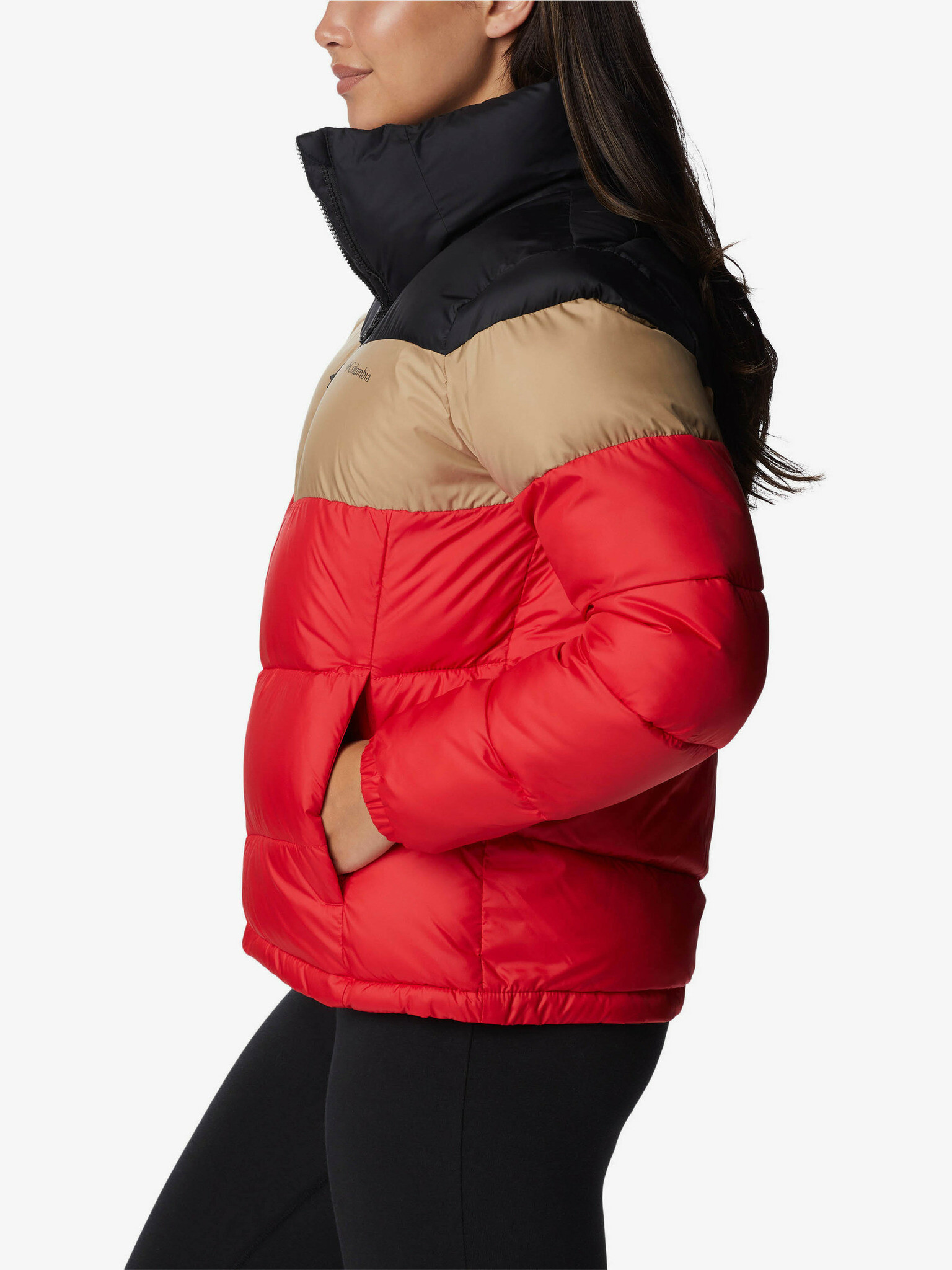 Columbia Puffect Winter jacket Cherven - Pepit.bg