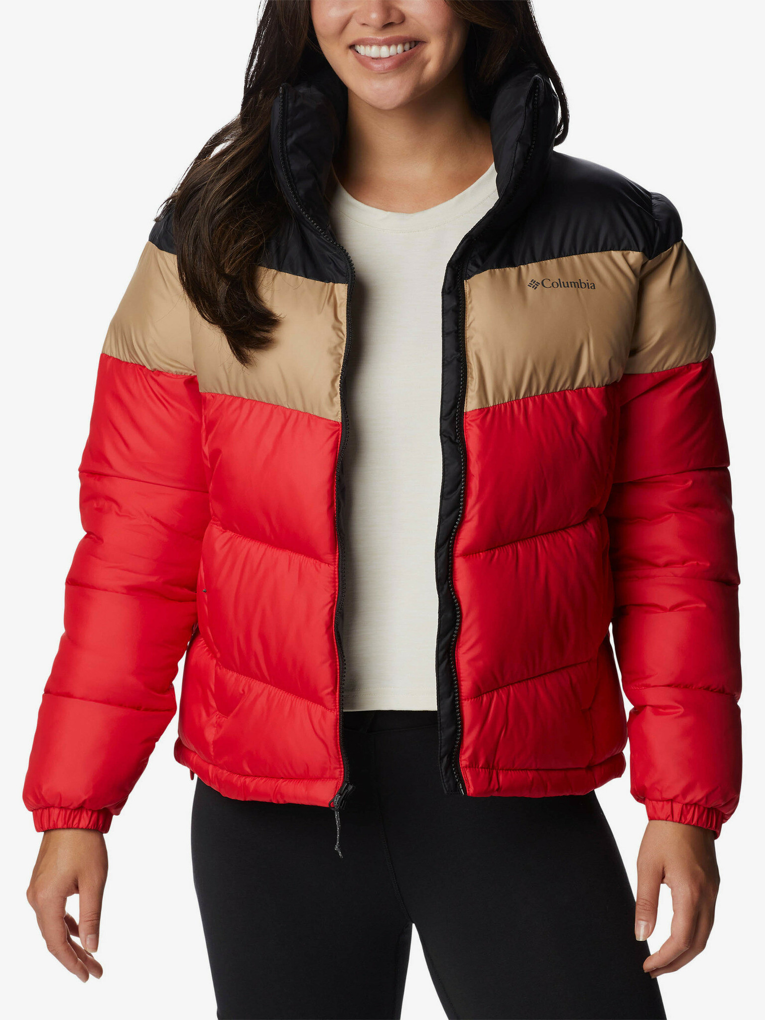 Columbia Puffect Winter jacket Cherven - Pepit.bg