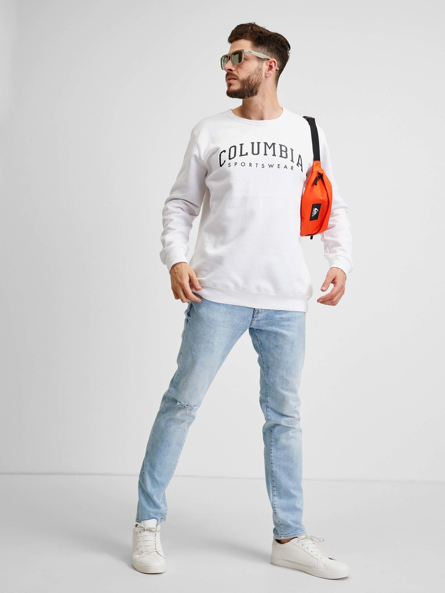 Columbia Sweatshirt Byal - Pepit.bg