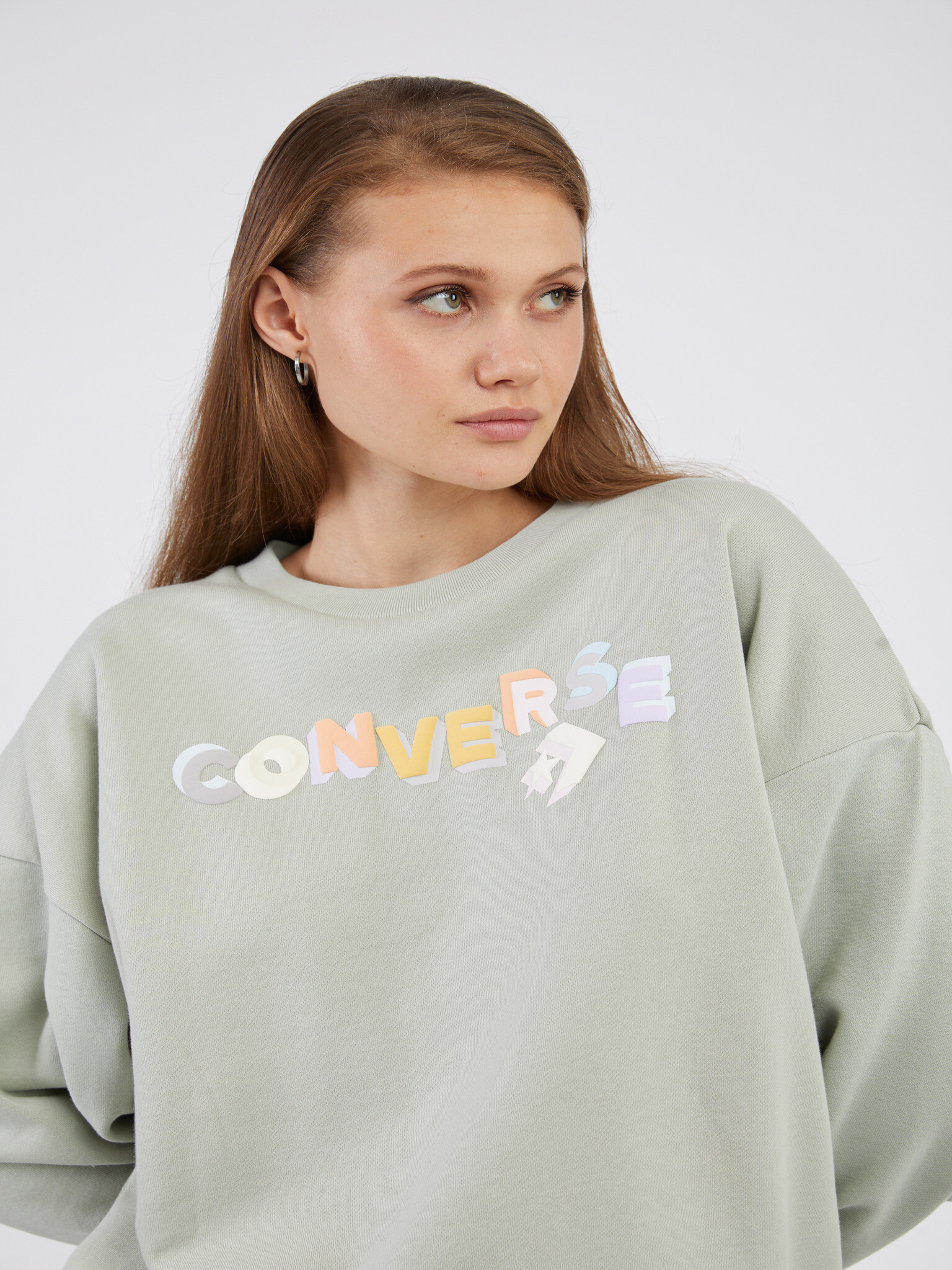 Converse Sweatshirt Zelen - Pepit.bg