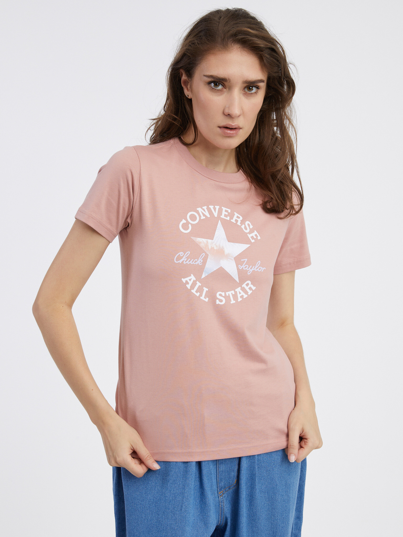 Converse T-shirt Rozov - Pepit.bg