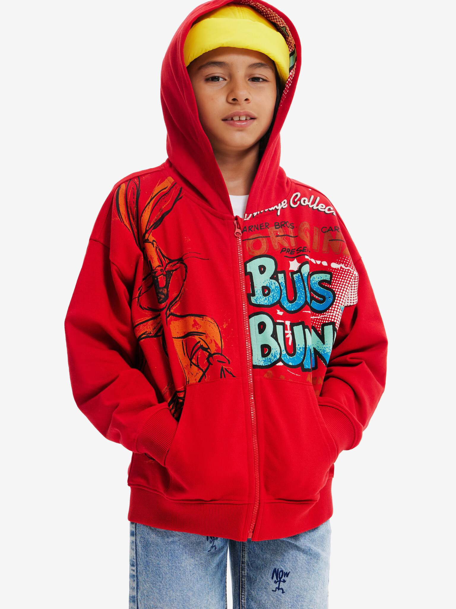 Desigual Bugs Суитшърт детски Cherven - Pepit.bg