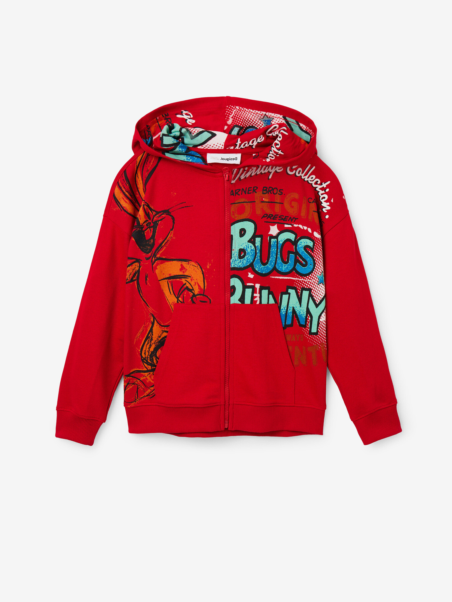 Desigual Bugs Суитшърт детски Cherven - Pepit.bg