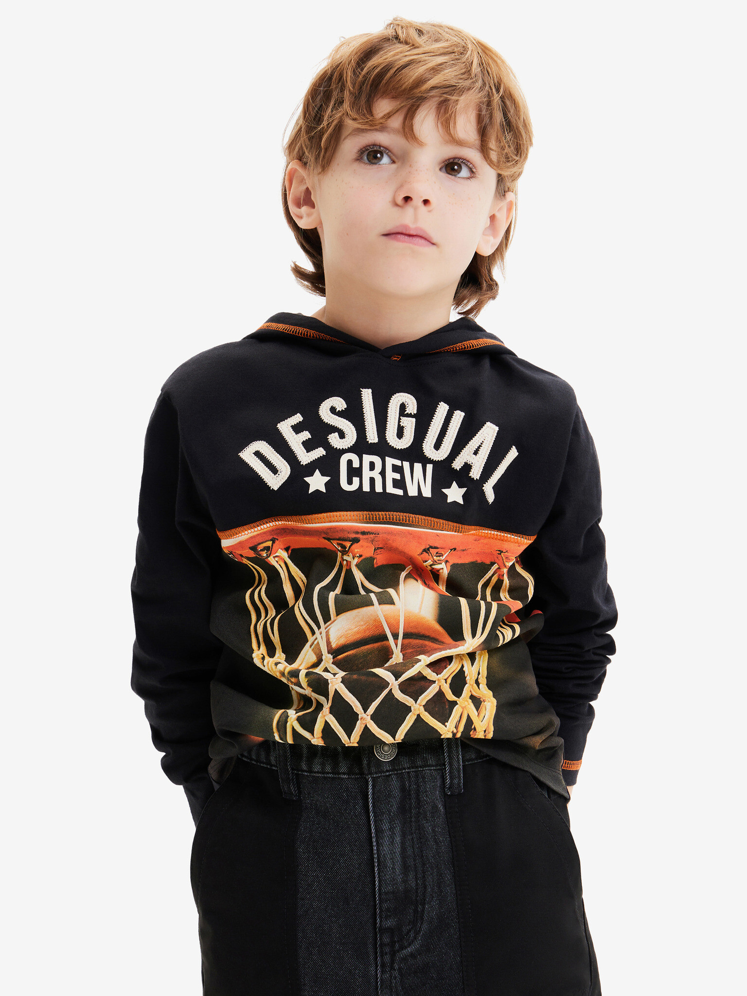 Desigual Jordan Суитшърт детски Cheren - Pepit.bg