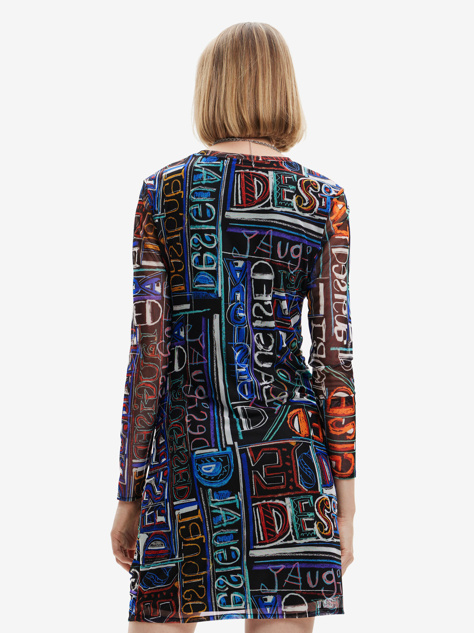 Desigual Lettering Рокля Cheren - Pepit.bg