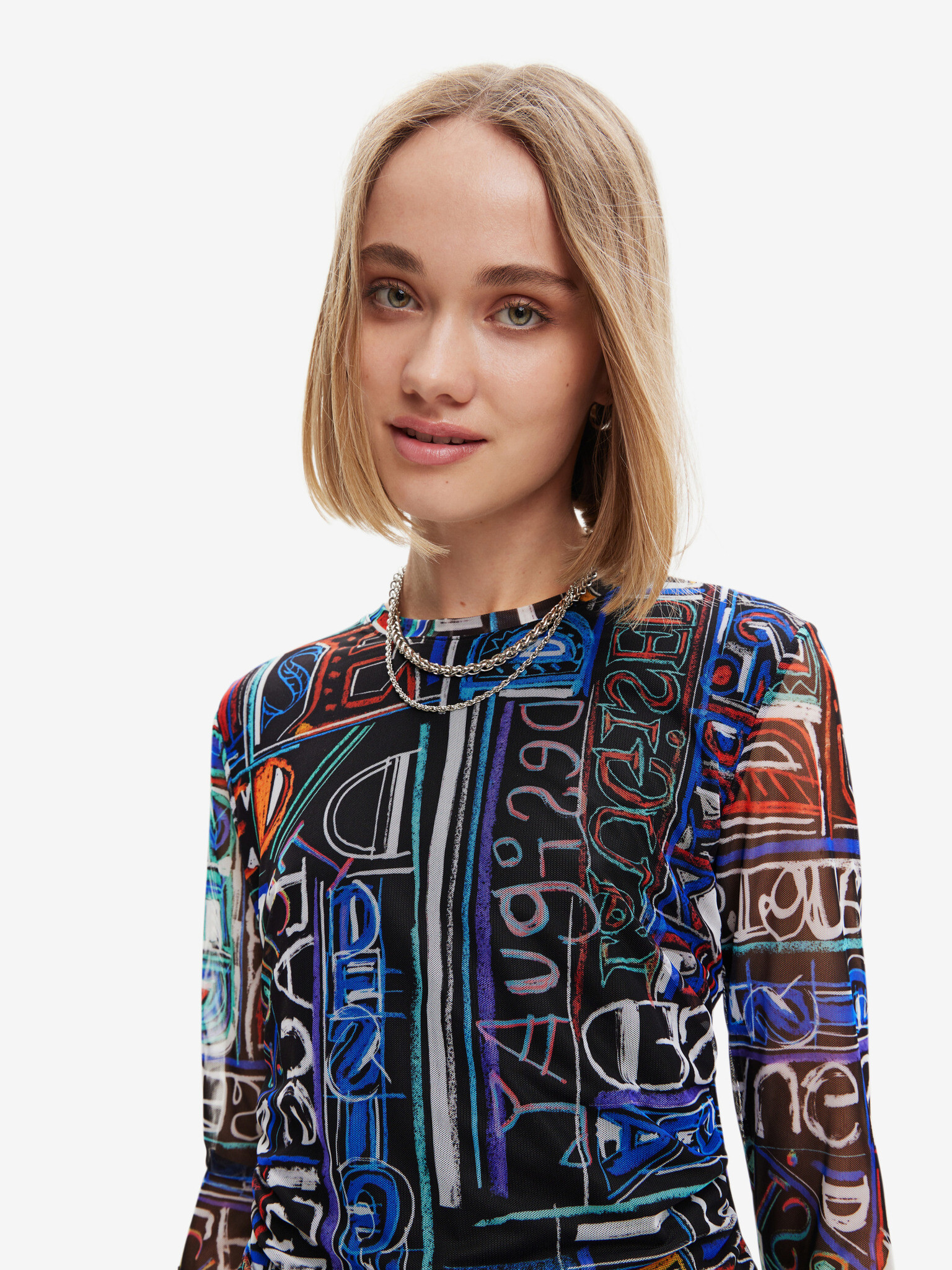 Desigual Lettering Рокля Cheren - Pepit.bg