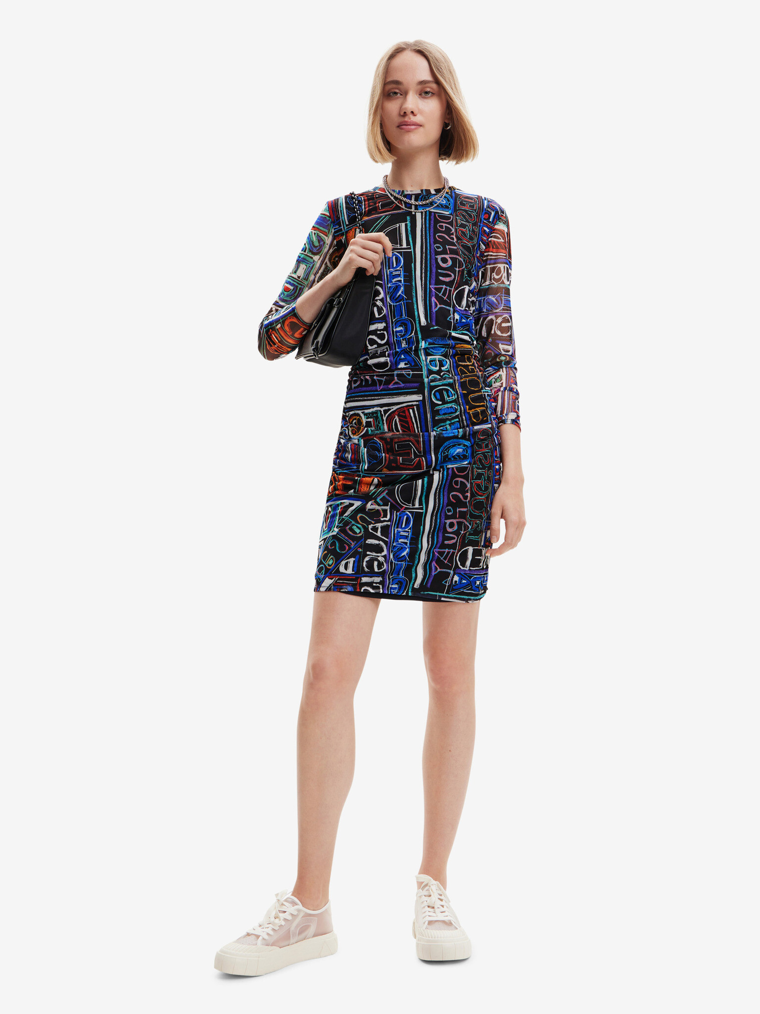 Desigual Lettering Рокля Cheren - Pepit.bg