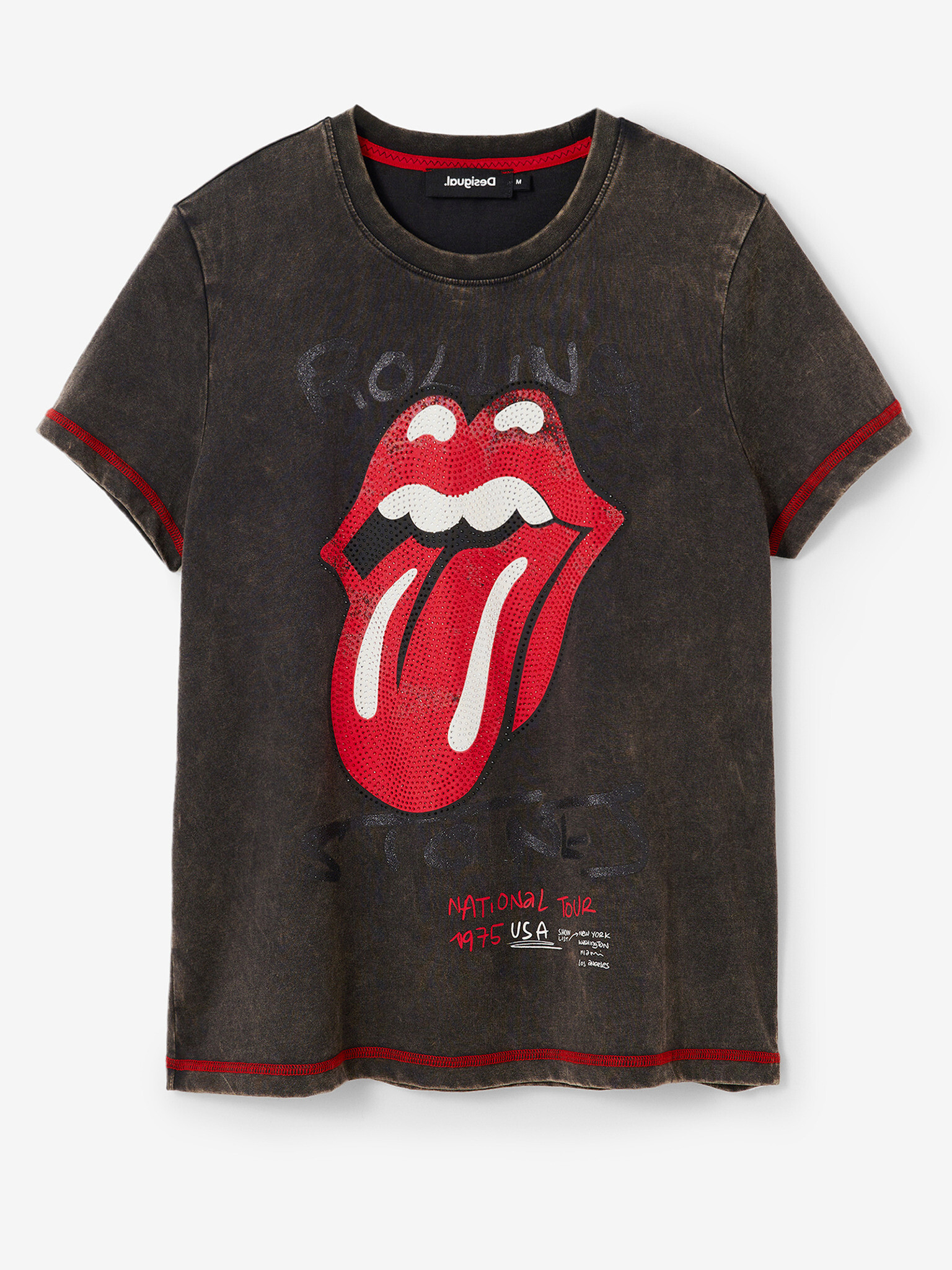 Desigual Rolling T-shirt Siv - Pepit.bg