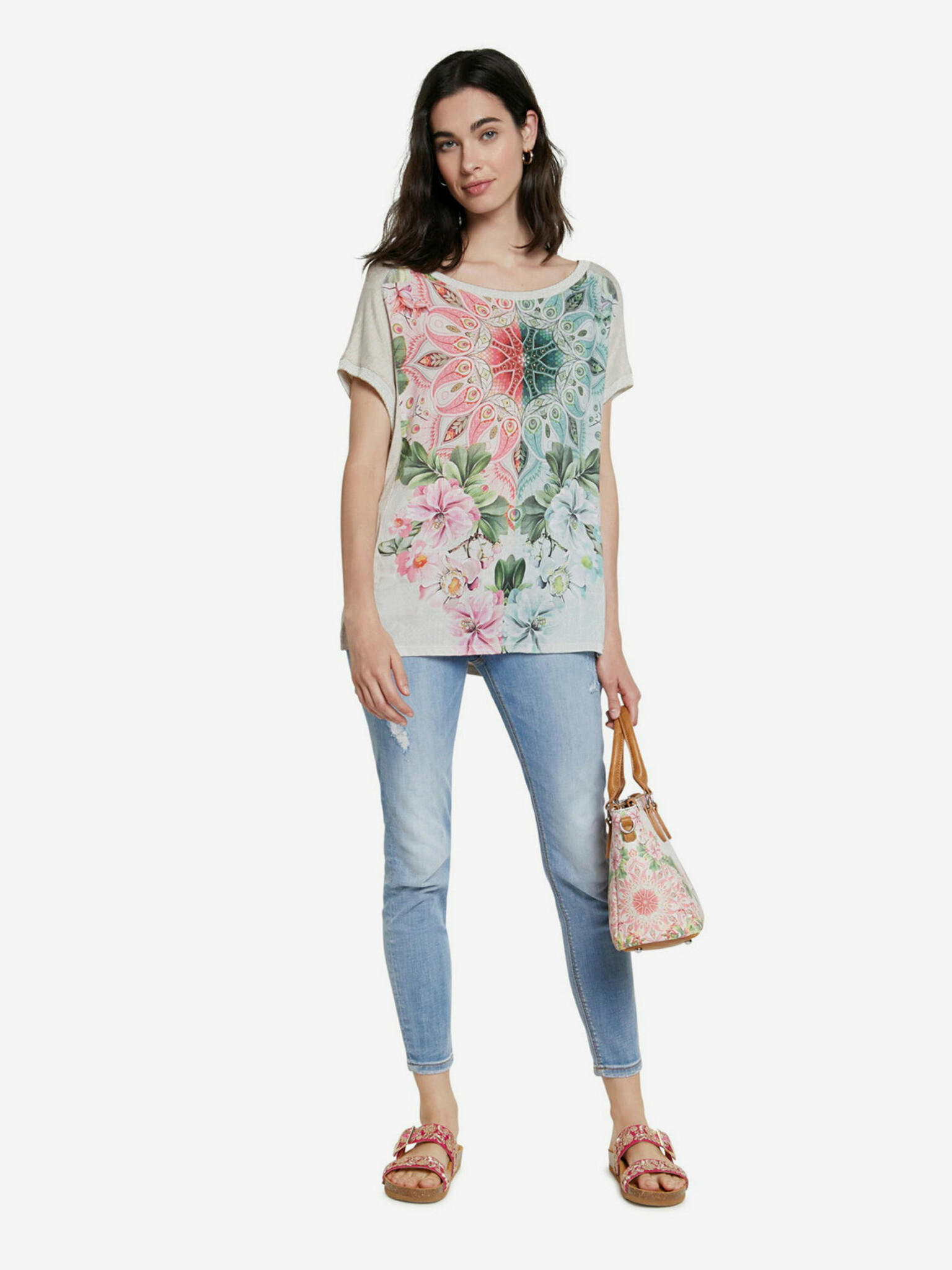 Desigual TS Copenhague T-shirt Bezhov - Pepit.bg