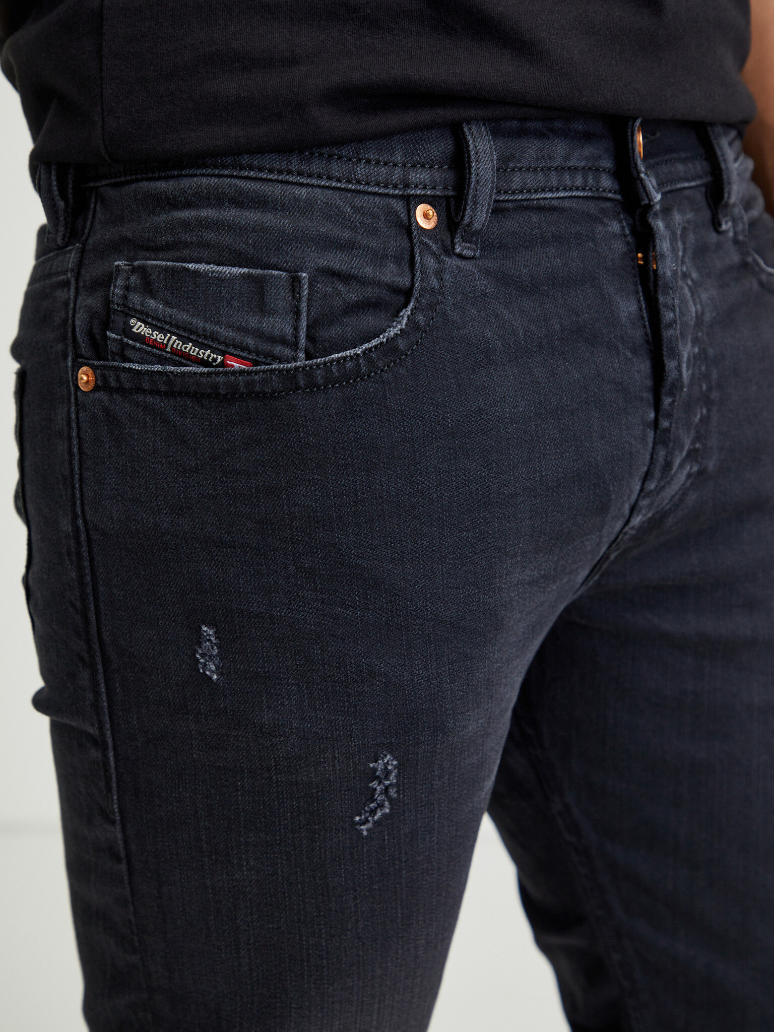 Diesel Buster Jeans Siv - Pepit.bg