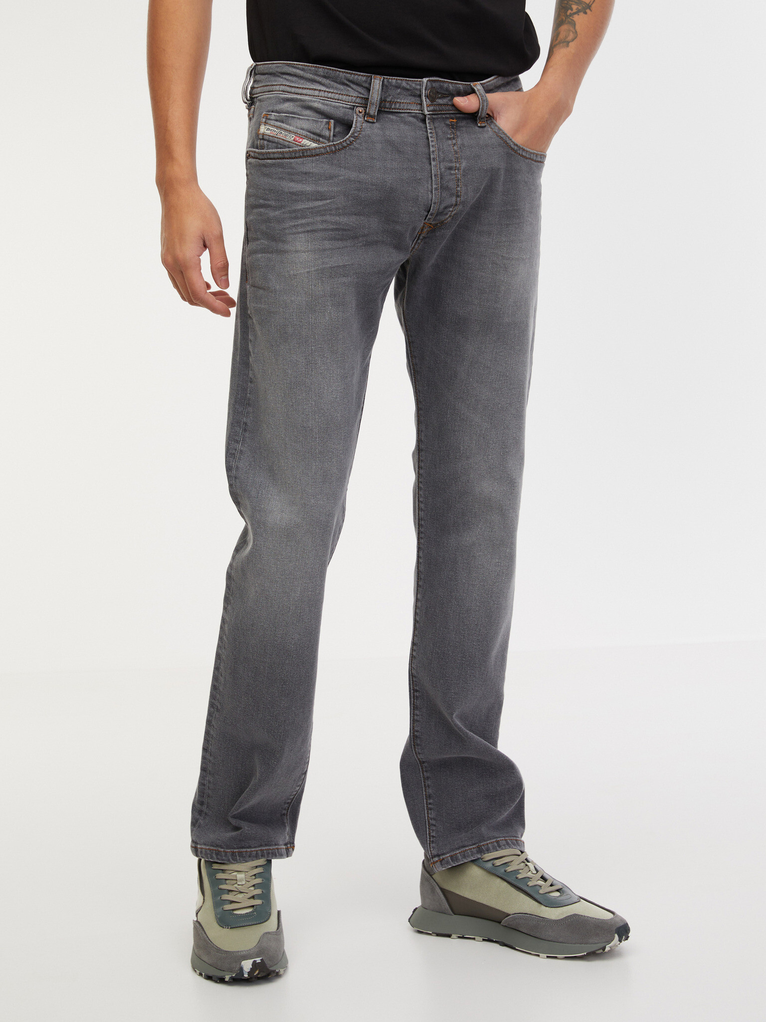 Diesel Buster Jeans Siv - Pepit.bg