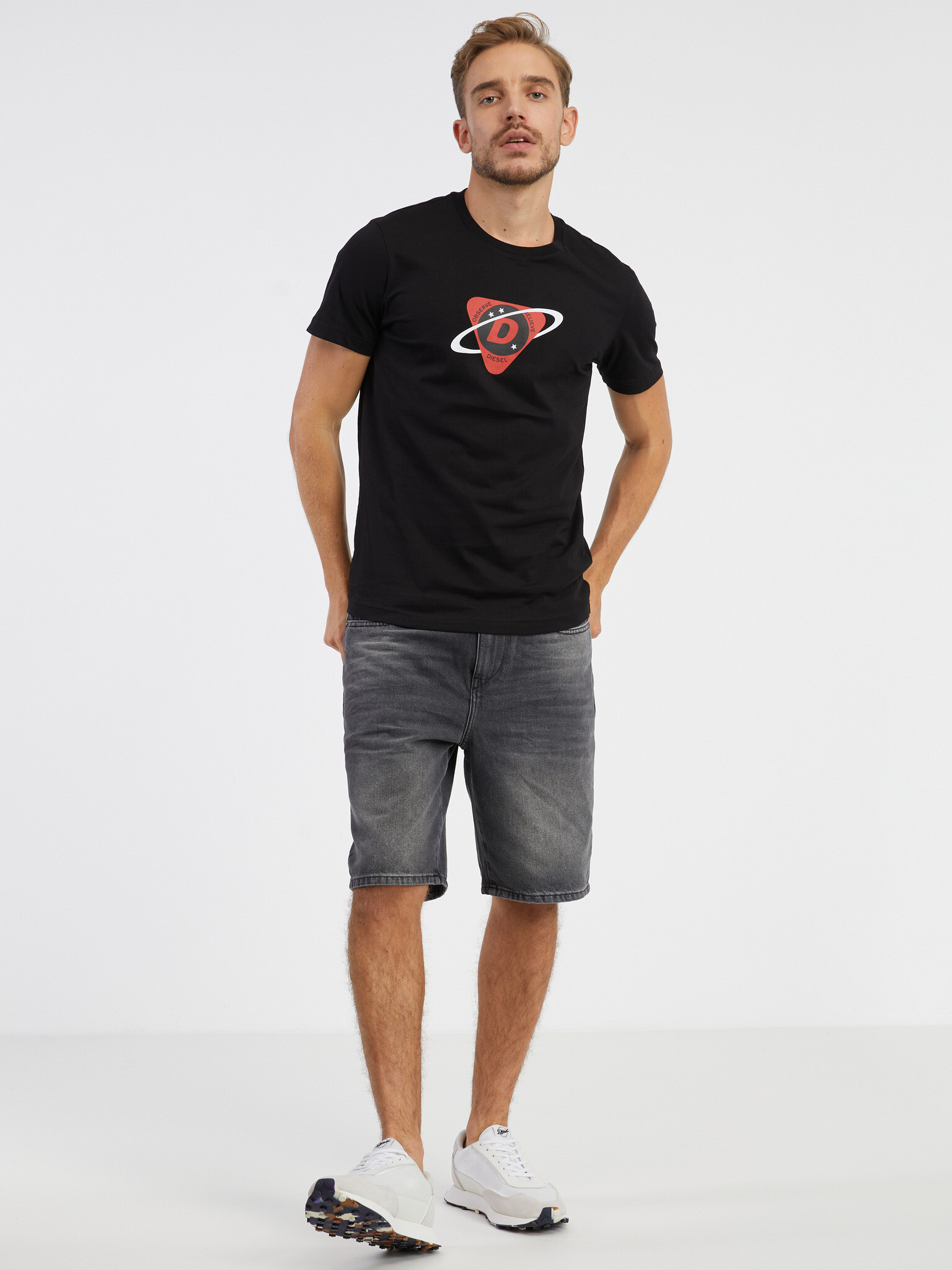 Diesel Diegos T-shirt Cheren - Pepit.bg