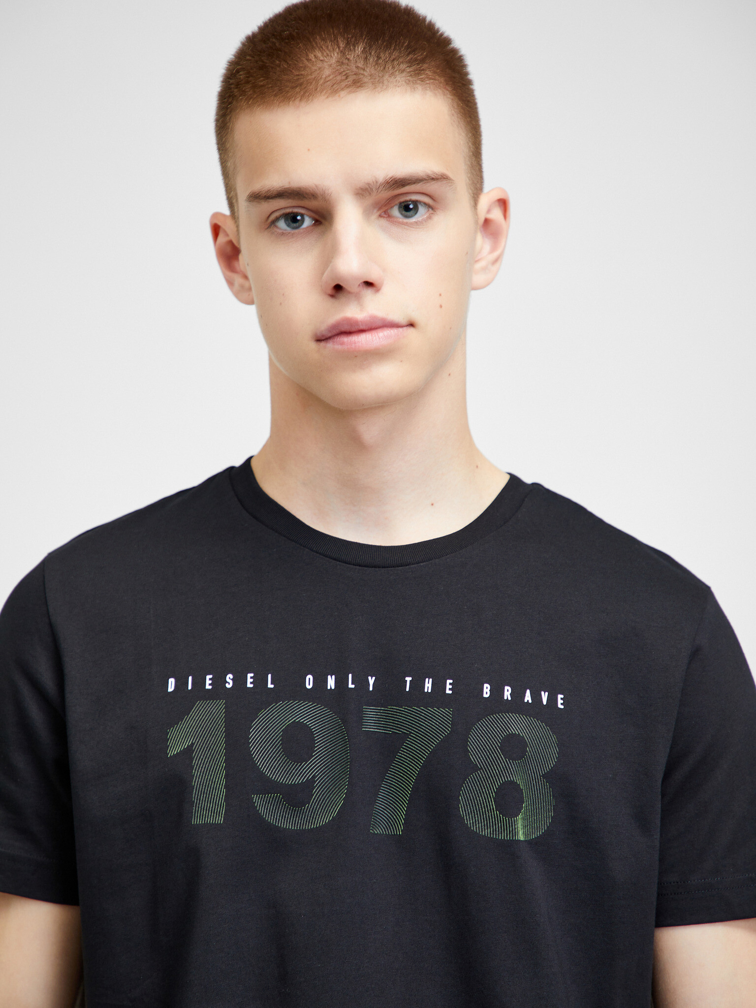 Diesel Diegos T-shirt Cheren - Pepit.bg