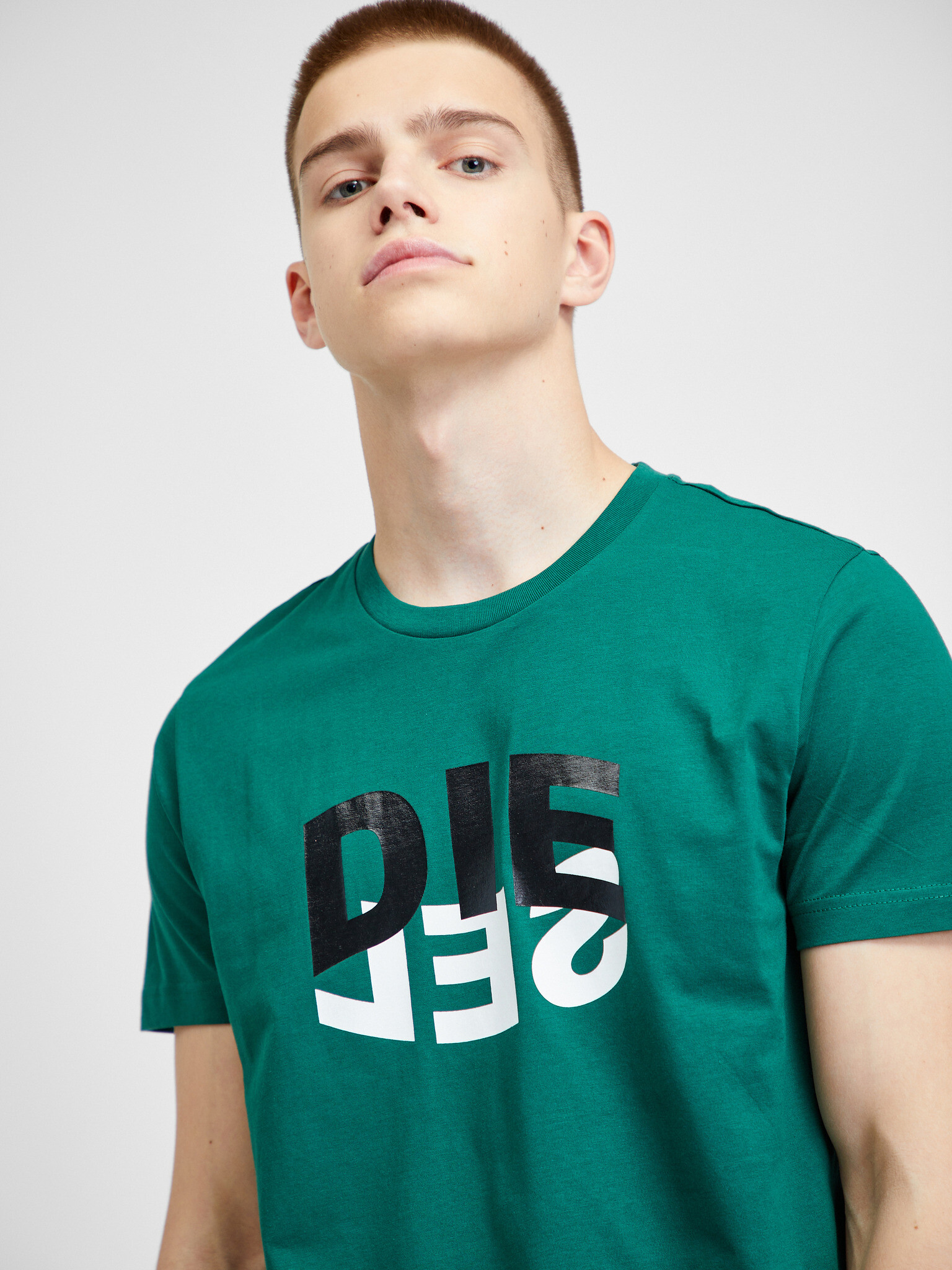 Diesel Diegos T-shirt Zelen - Pepit.bg