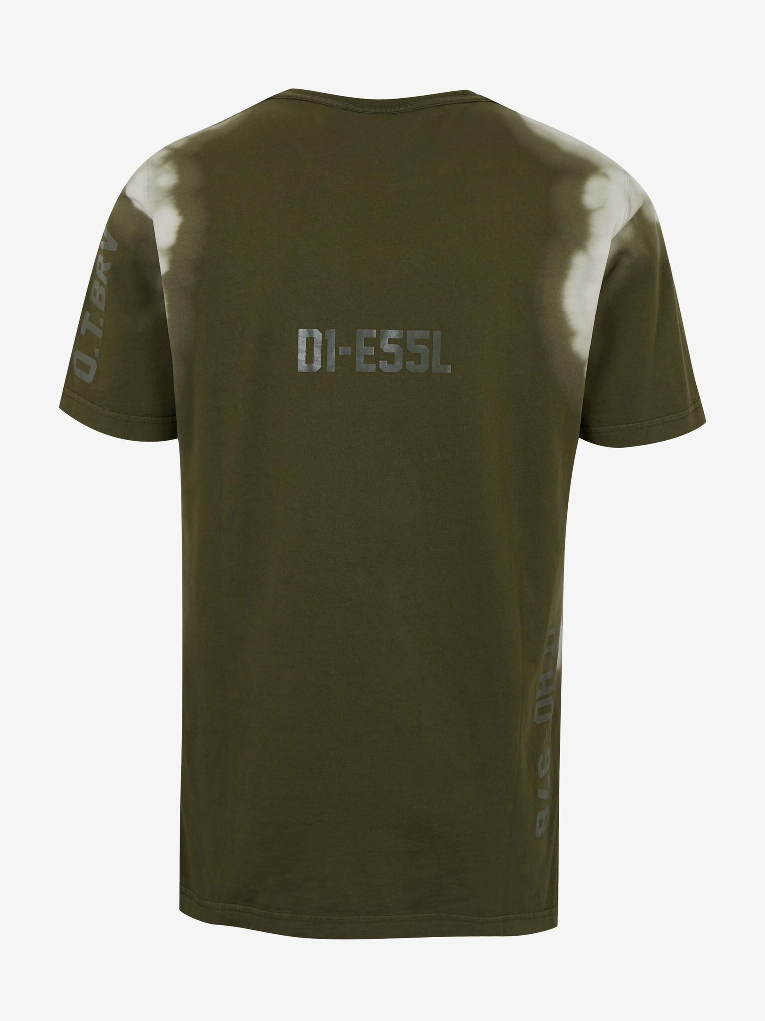 Diesel Jubind-Slits T-shirt Zelen - Pepit.bg