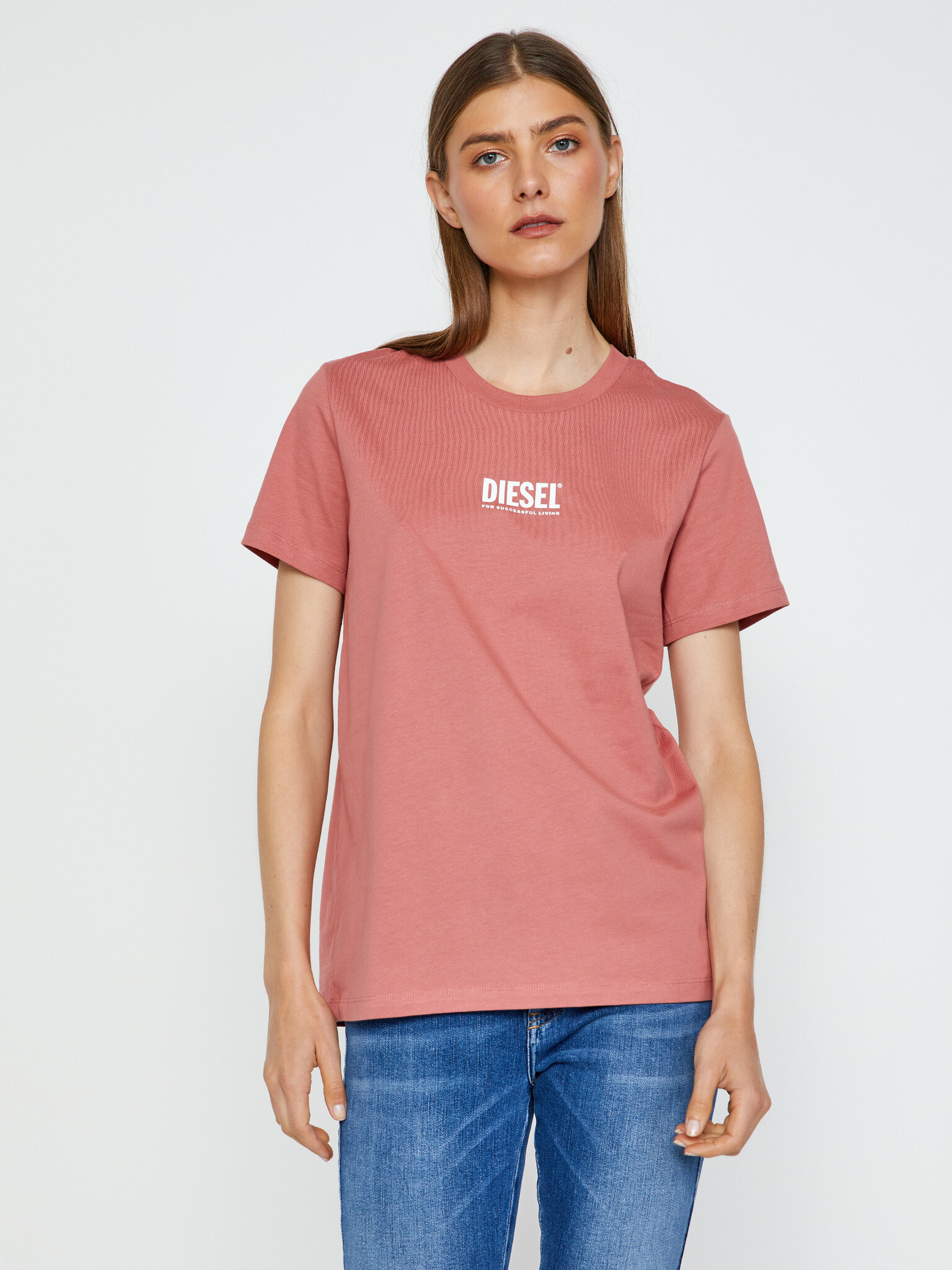 Diesel Sily T-shirt Rozov - Pepit.bg