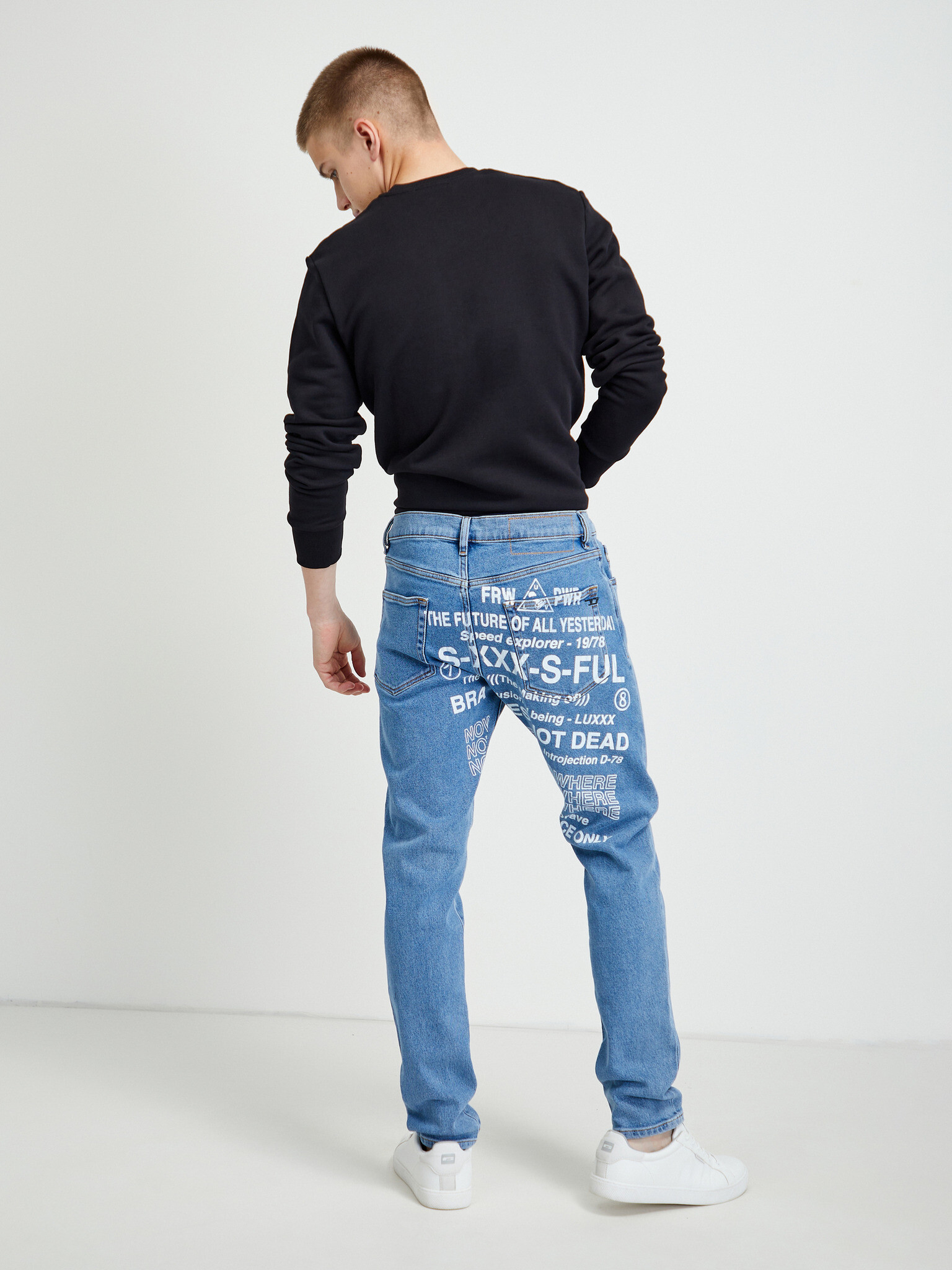 Diesel Strukt Jeans Sin - Pepit.bg