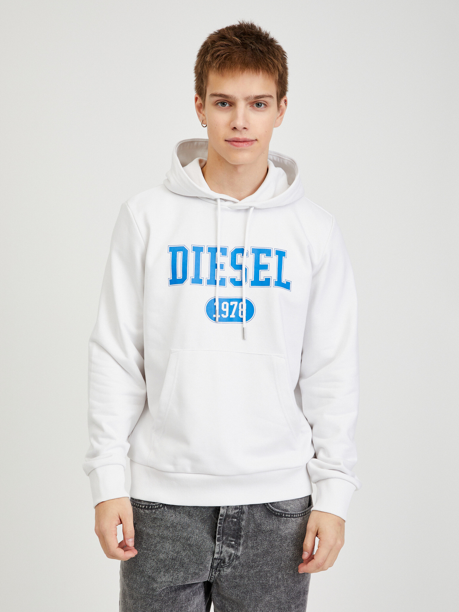 Diesel Sweatshirt Byal - Pepit.bg