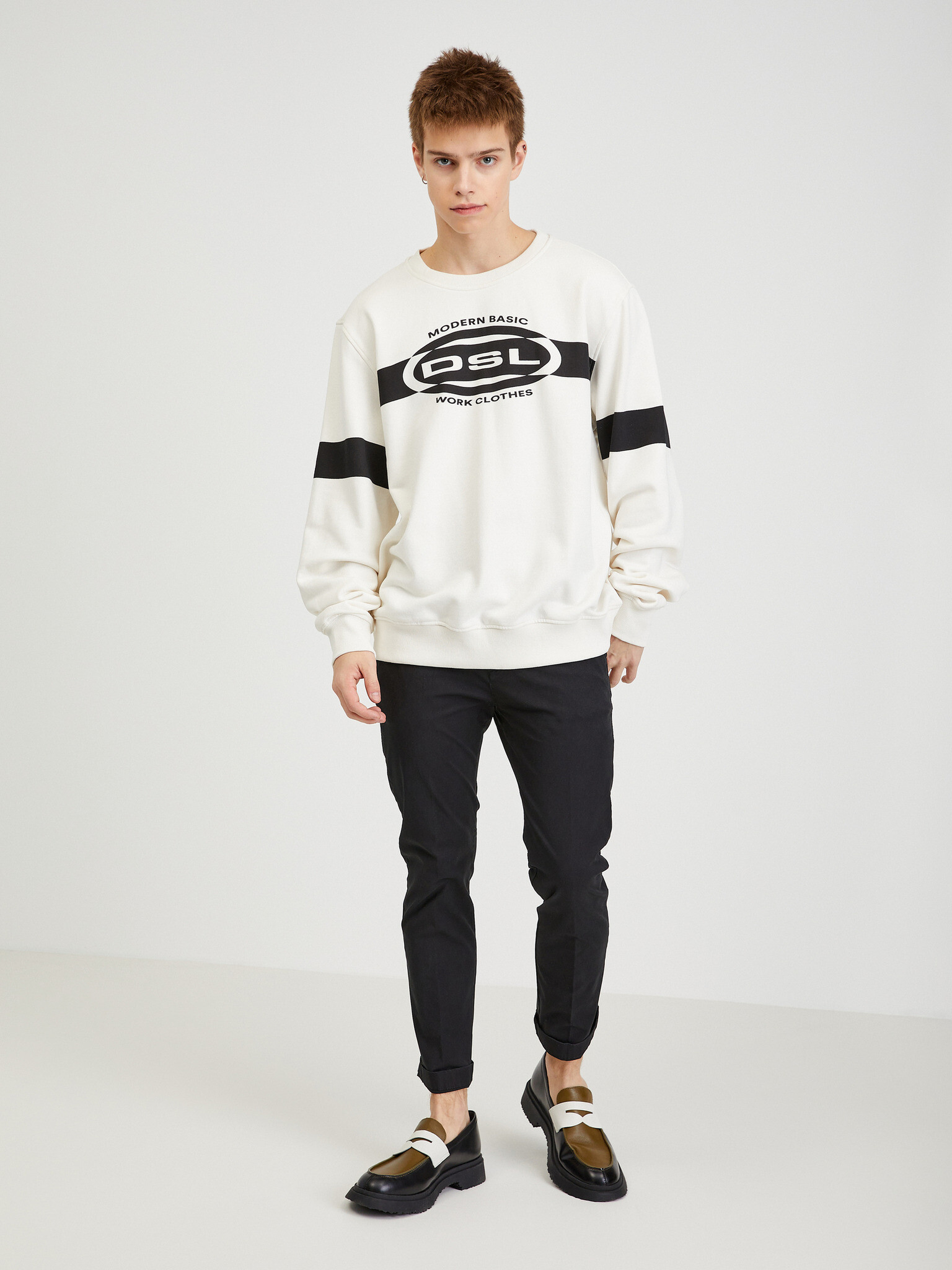 Diesel Sweatshirt Byal - Pepit.bg