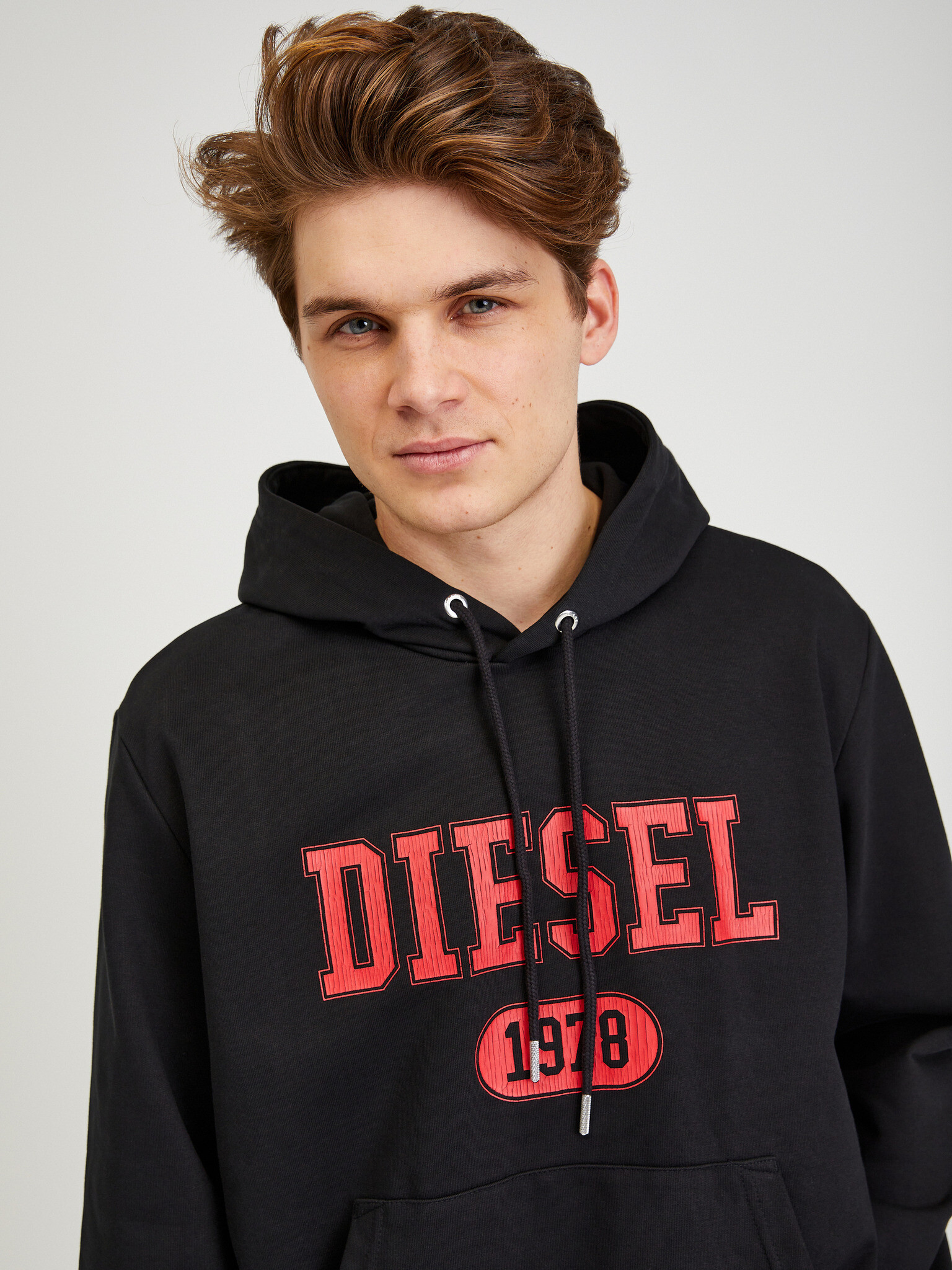 Diesel Sweatshirt Cheren - Pepit.bg