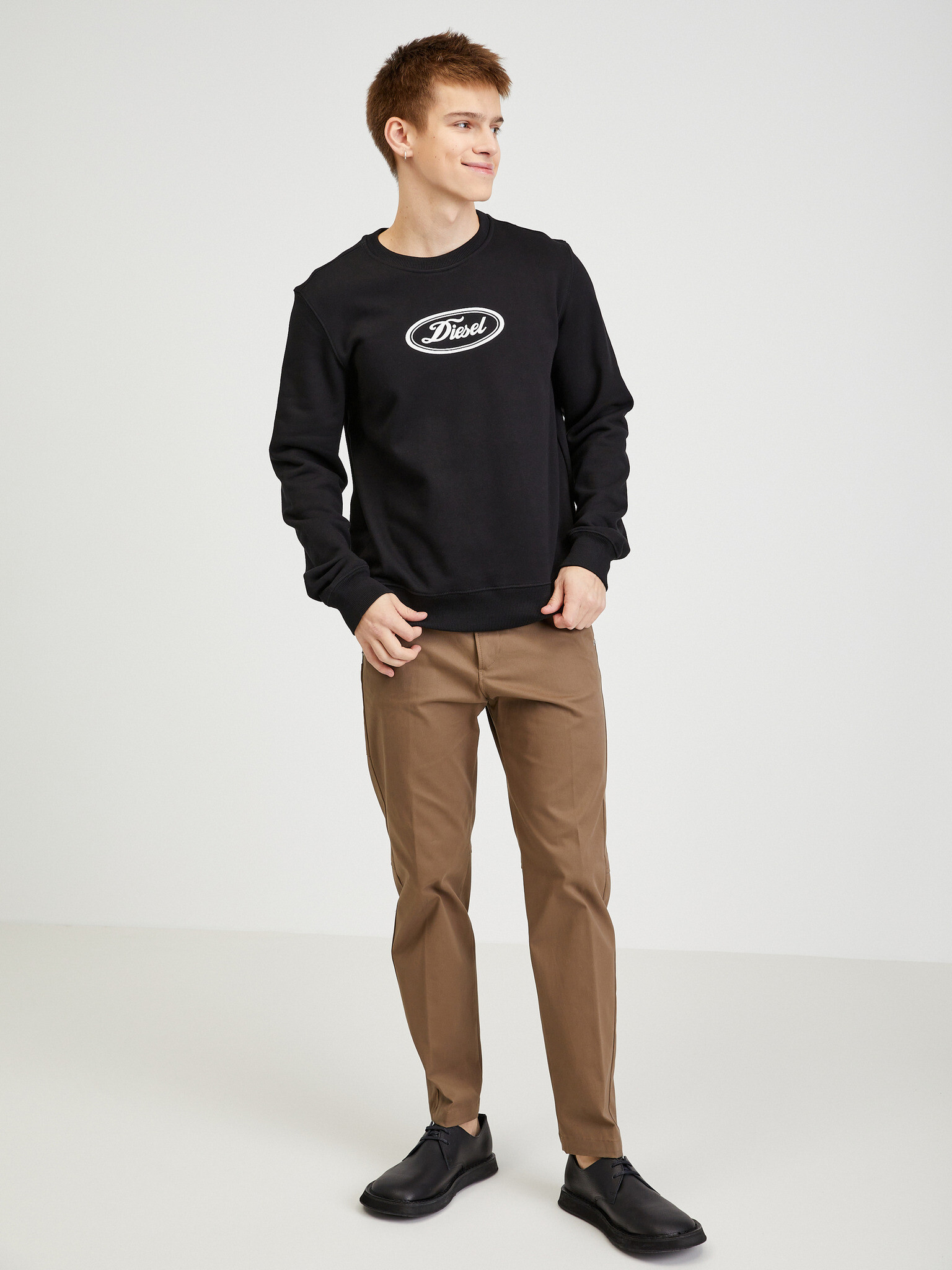 Diesel Sweatshirt Cheren - Pepit.bg