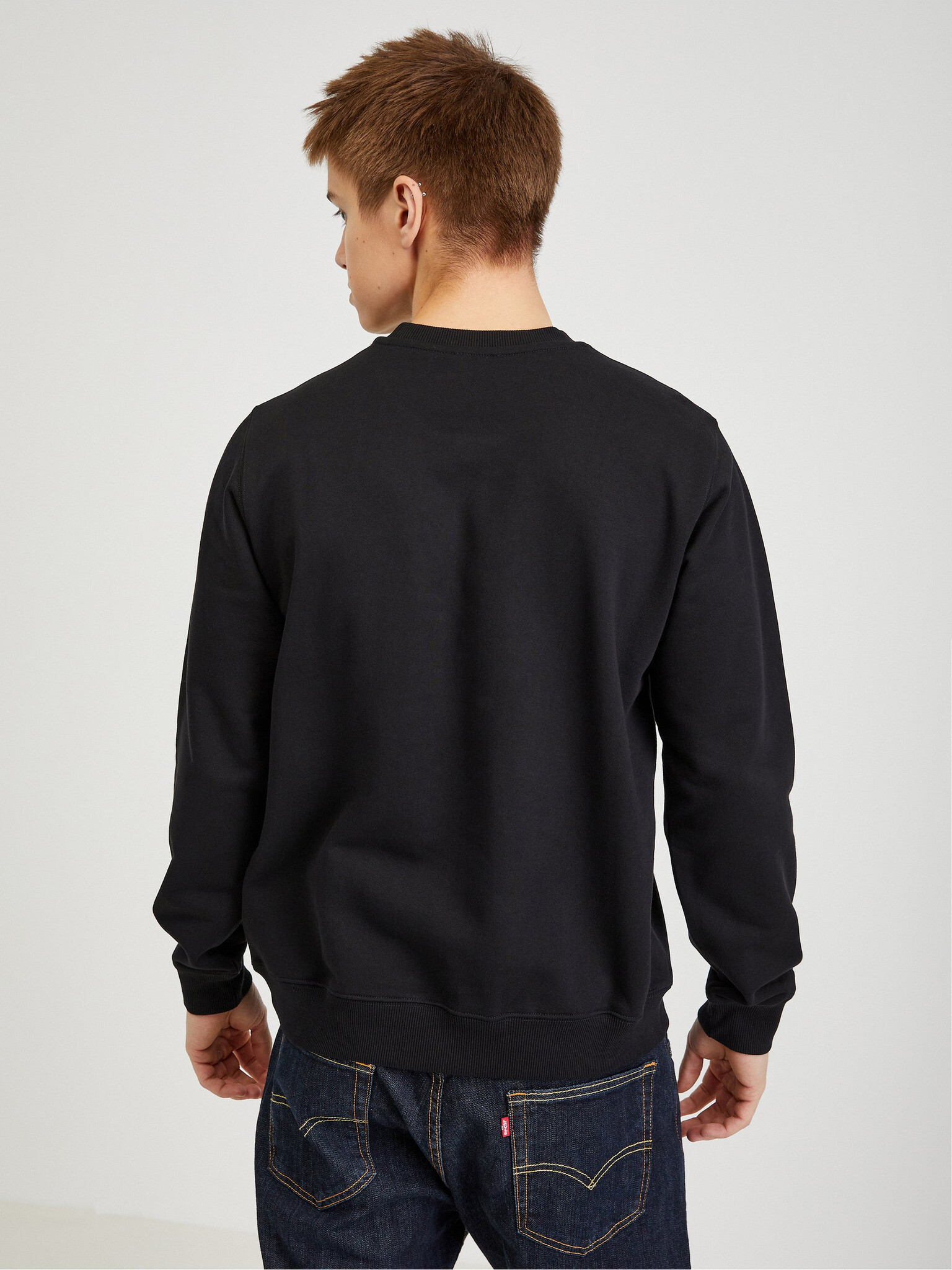 Diesel Sweatshirt Cheren - Pepit.bg