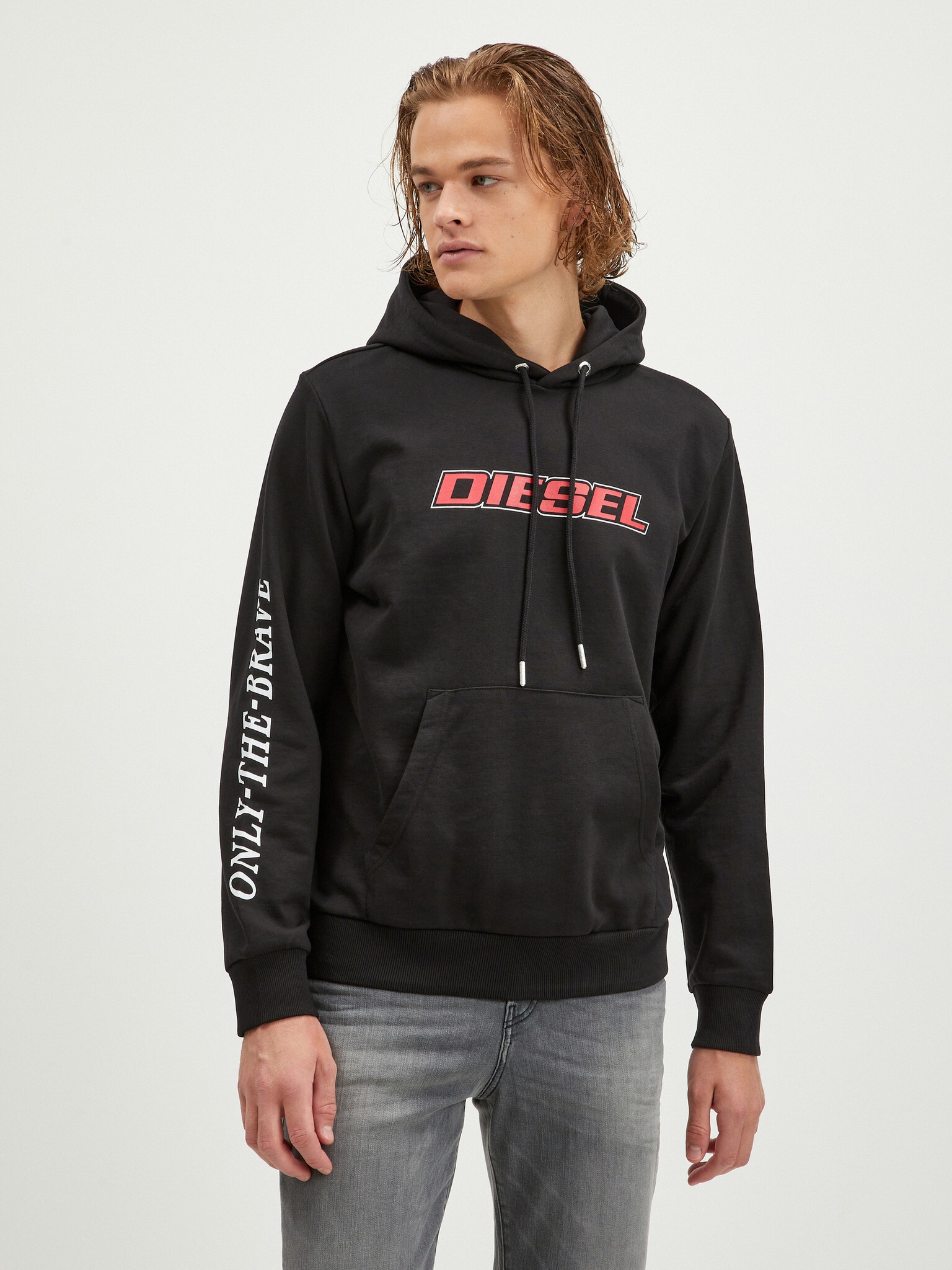 Diesel Sweatshirt Cheren - Pepit.bg