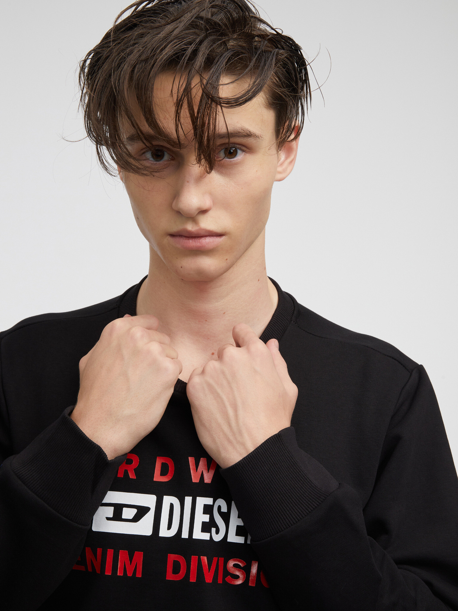 Diesel Sweatshirt Cheren - Pepit.bg