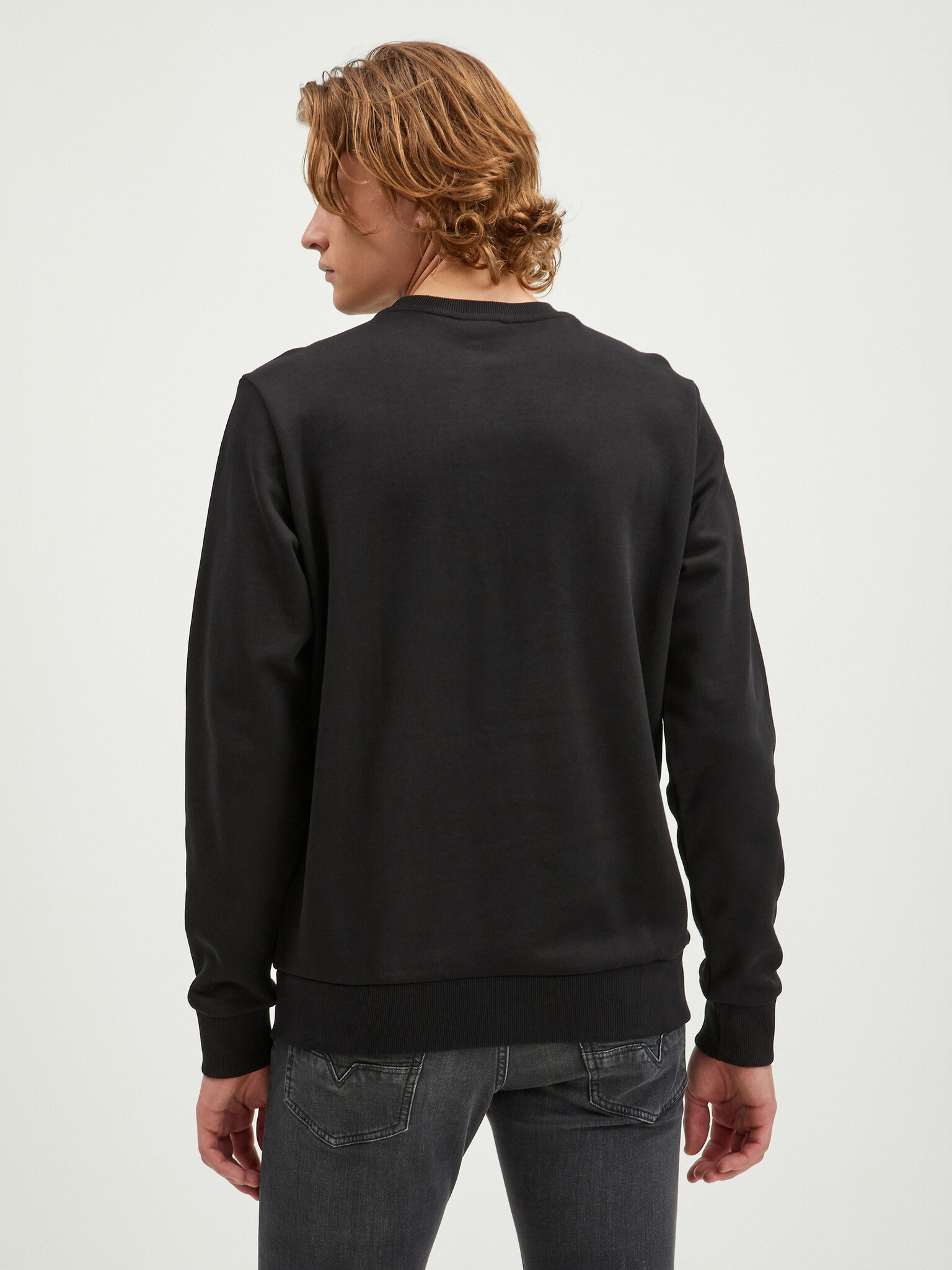 Diesel Sweatshirt Cheren - Pepit.bg