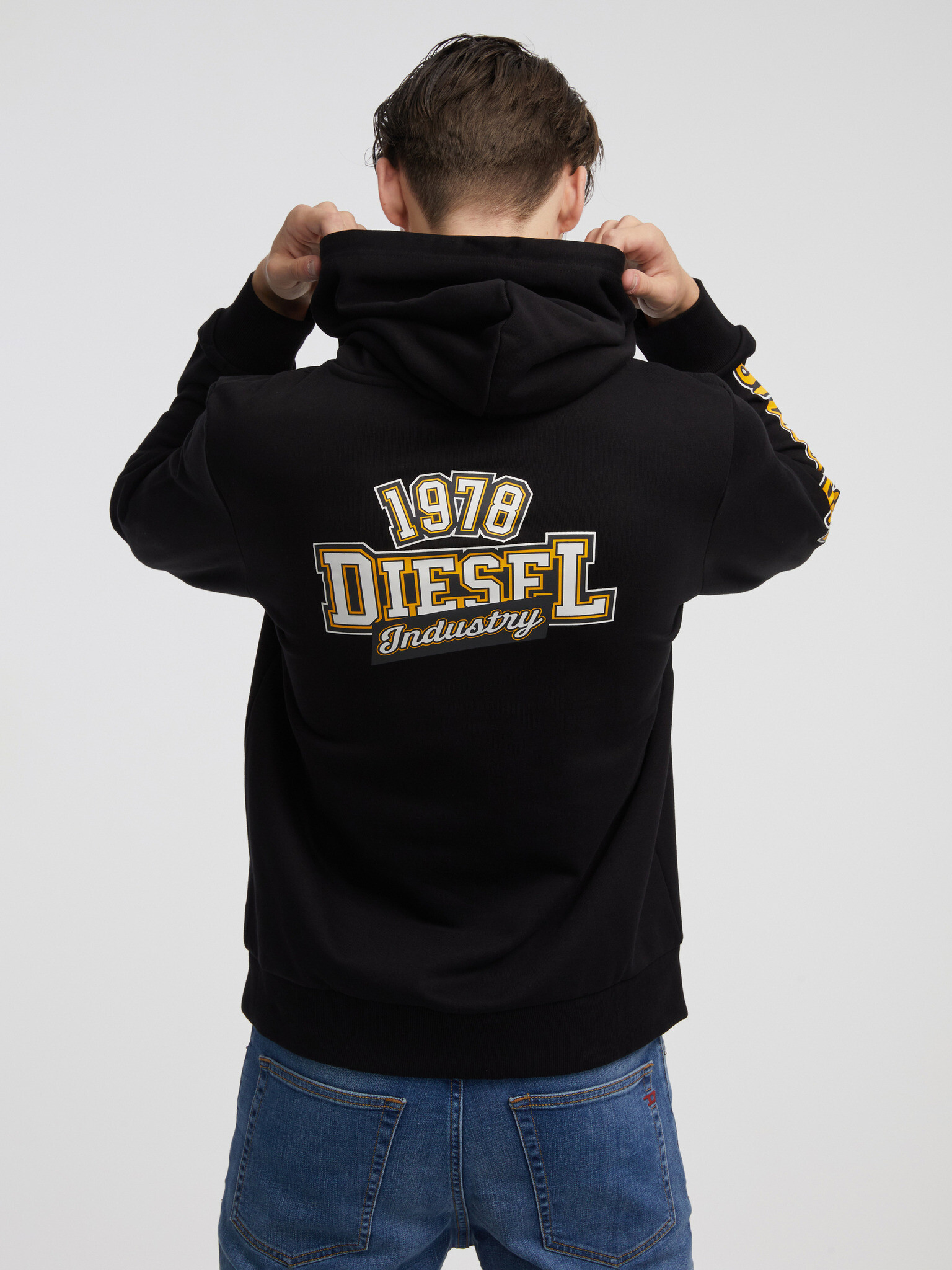 Diesel Sweatshirt Cheren - Pepit.bg