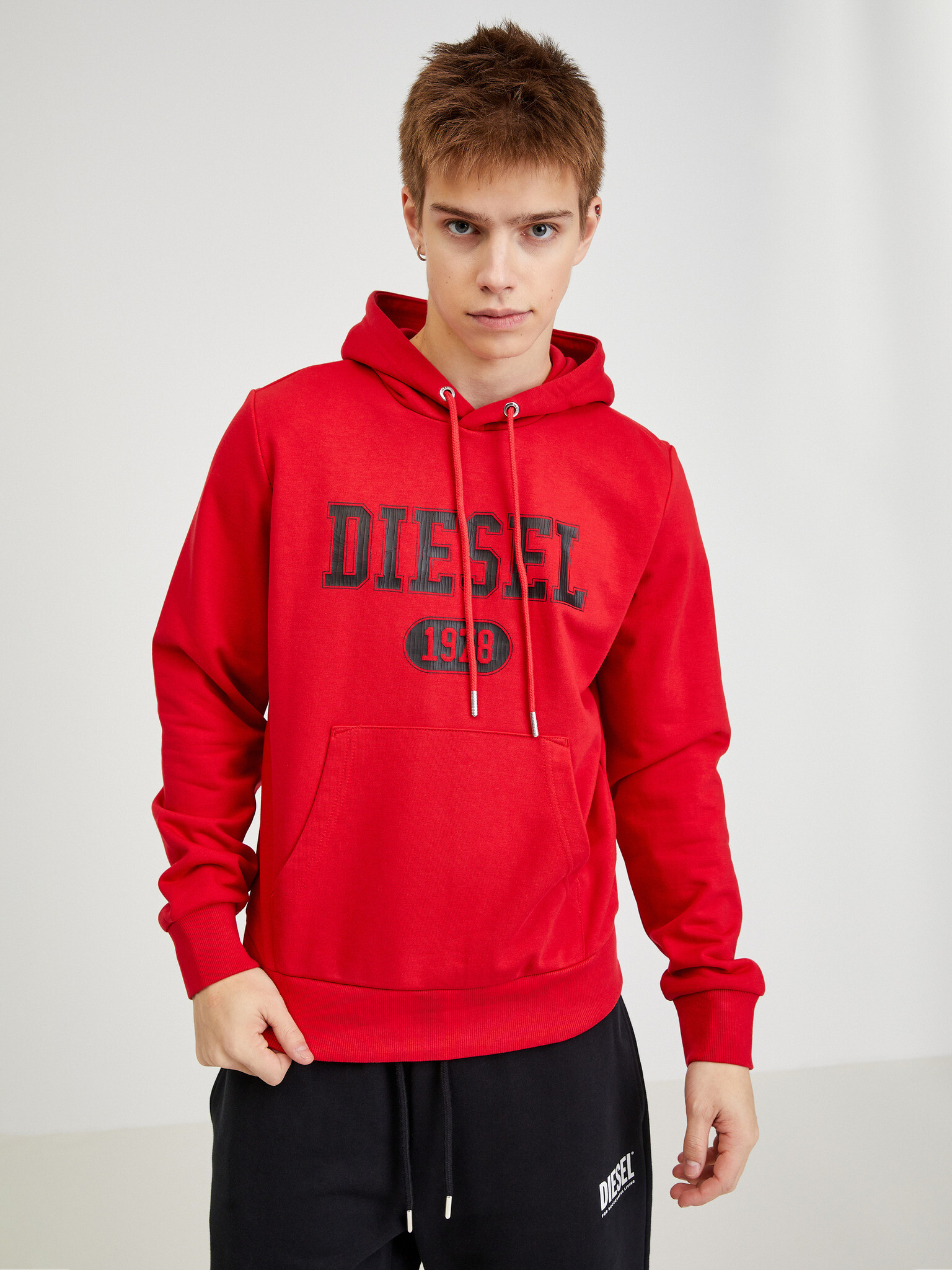 Diesel Sweatshirt Cherven - Pepit.bg