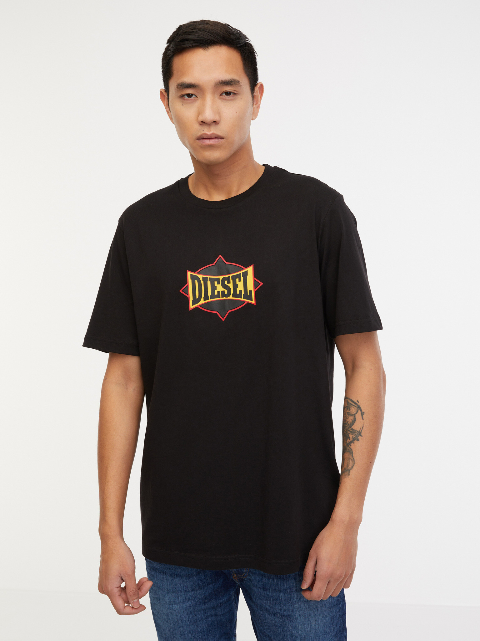 Diesel T-Just T-shirt Cheren - Pepit.bg