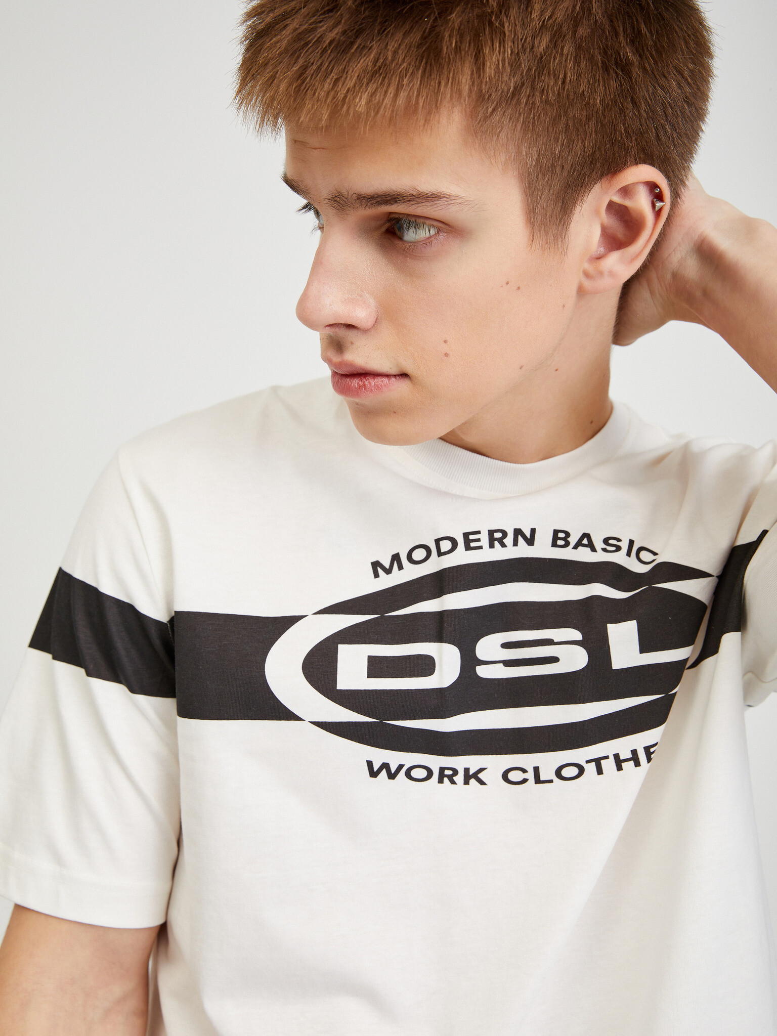 Diesel T-shirt Byal - Pepit.bg