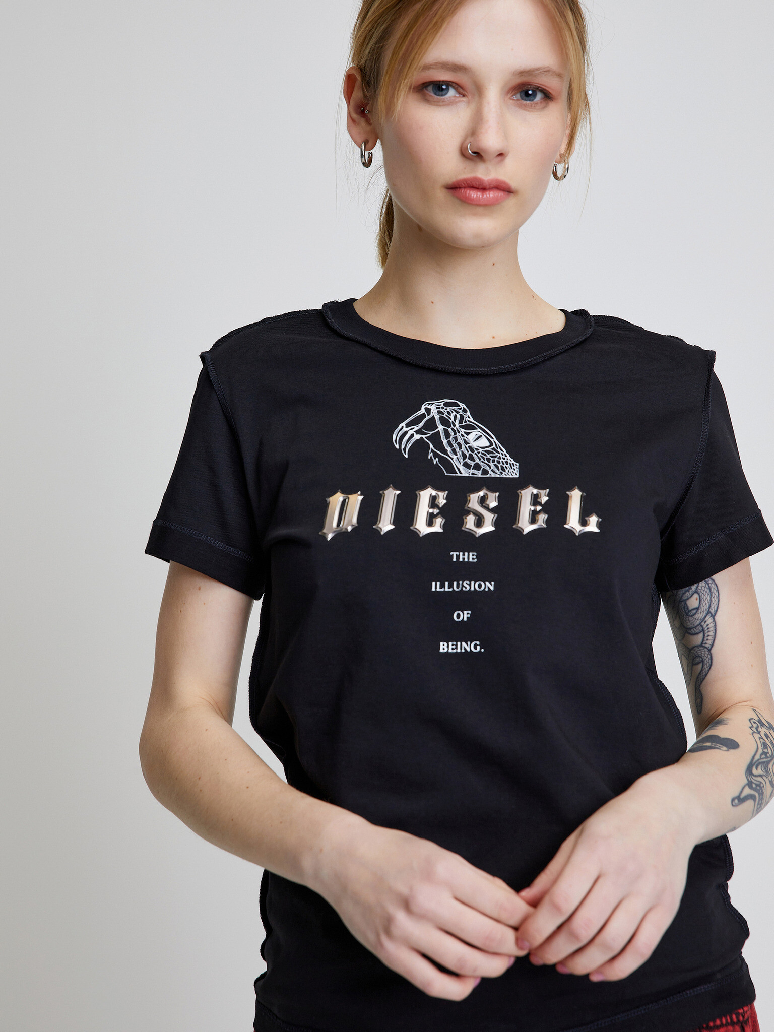 Diesel T-shirt Cheren - Pepit.bg