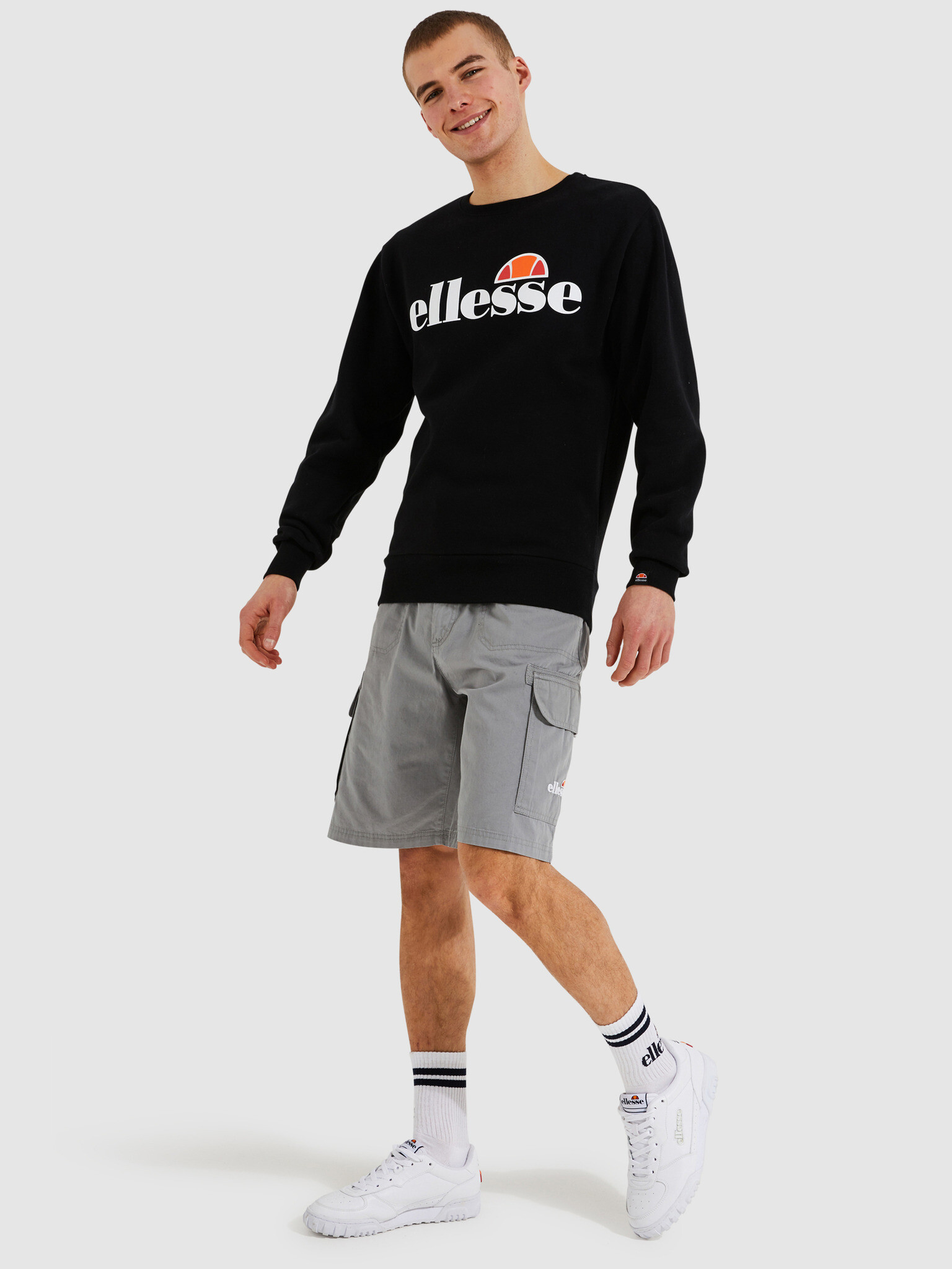 Ellesse Succiso Sweatshirt Cheren - Pepit.bg