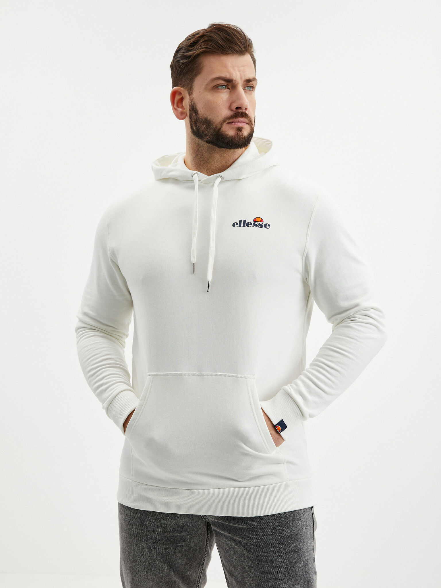 Ellesse Sweatshirt Byal - Pepit.bg