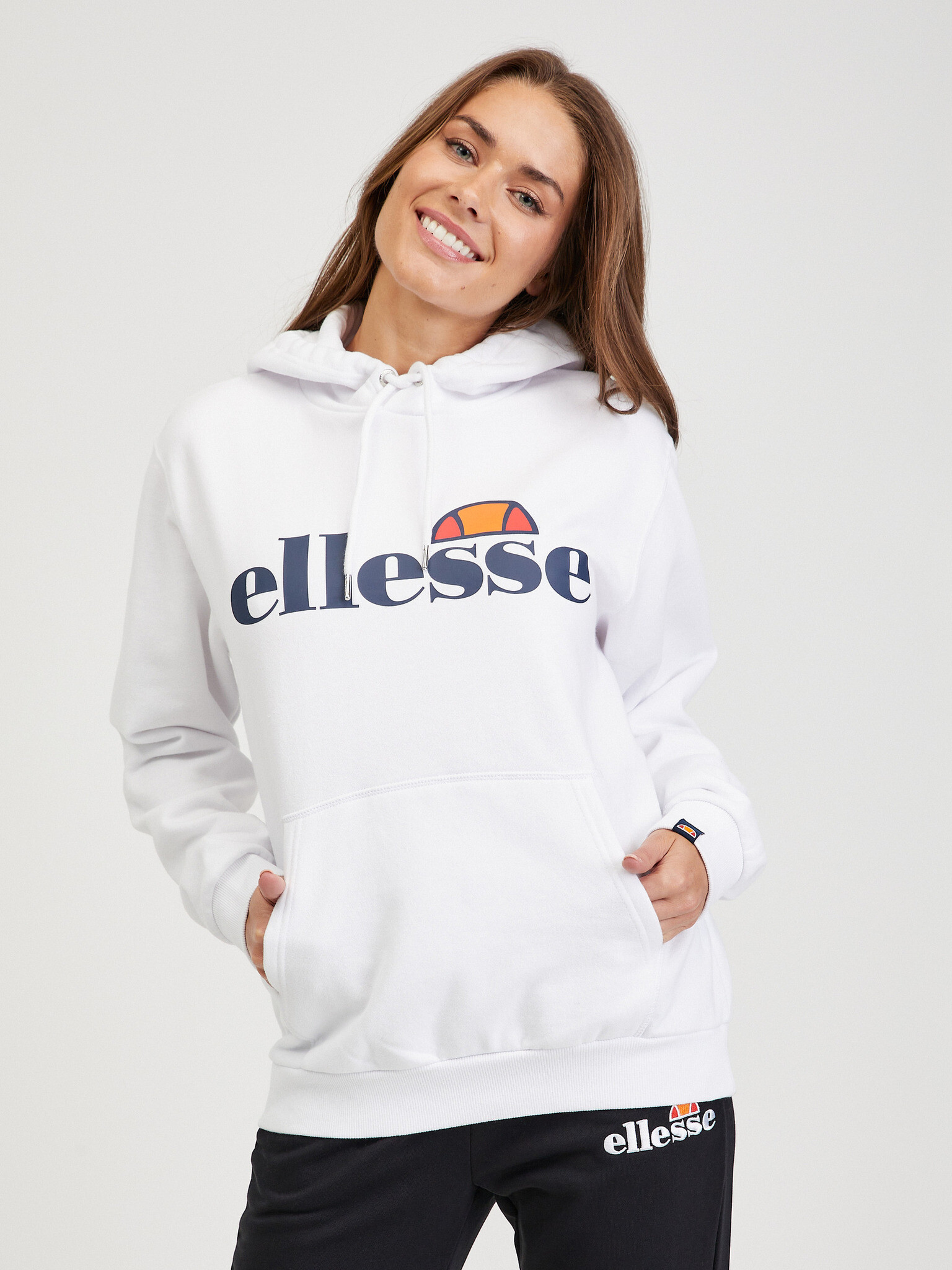 Ellesse Sweatshirt Byal - Pepit.bg