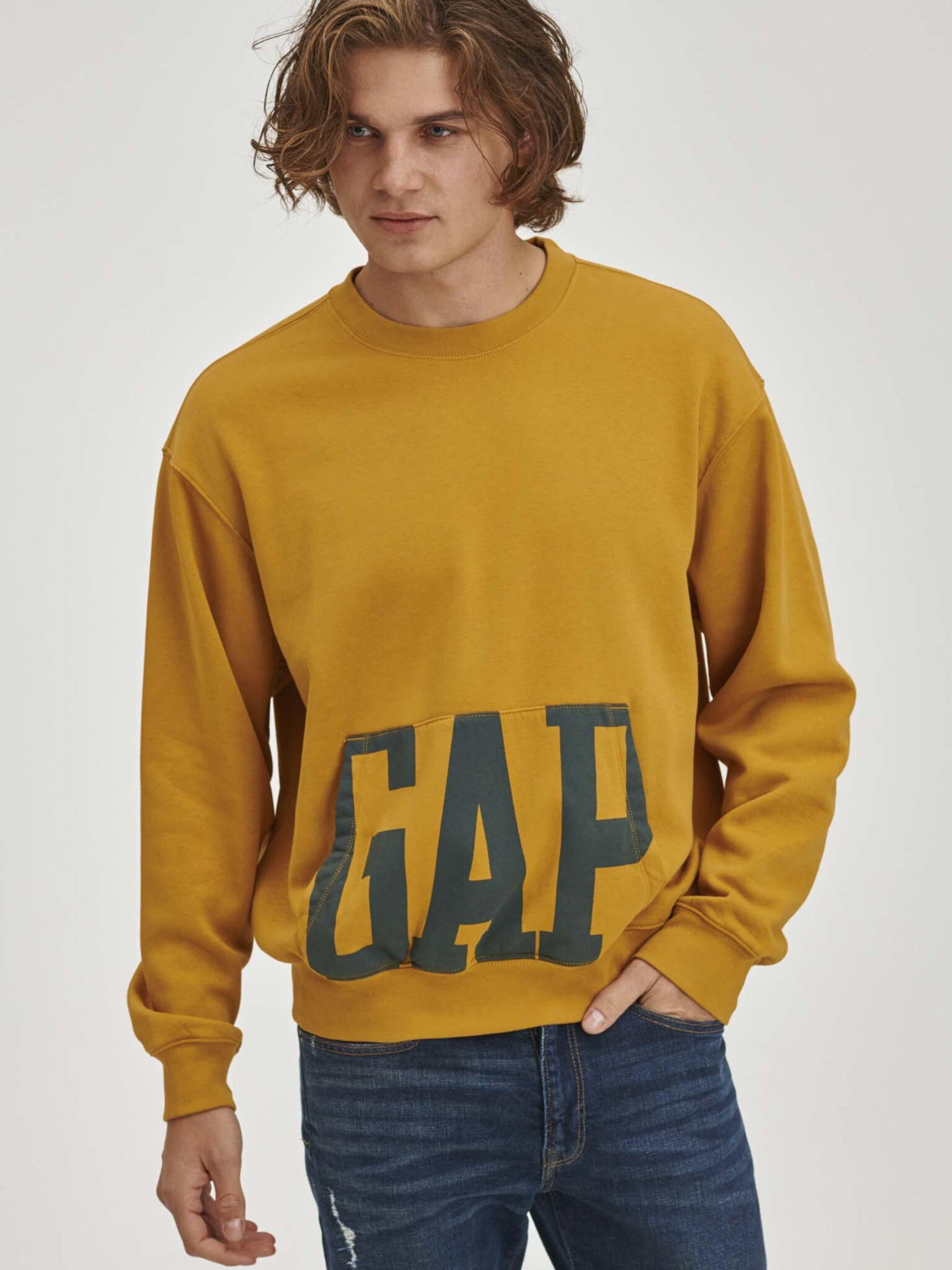 GAP Logo Sweatshirt Zhalt - Pepit.bg