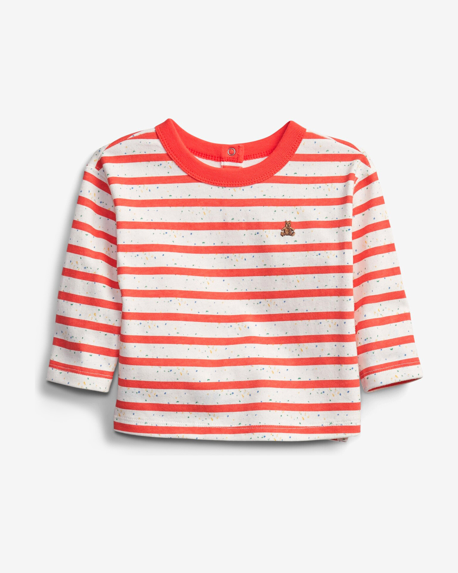 GAP Stripe Тениска детски Cherven - Pepit.bg