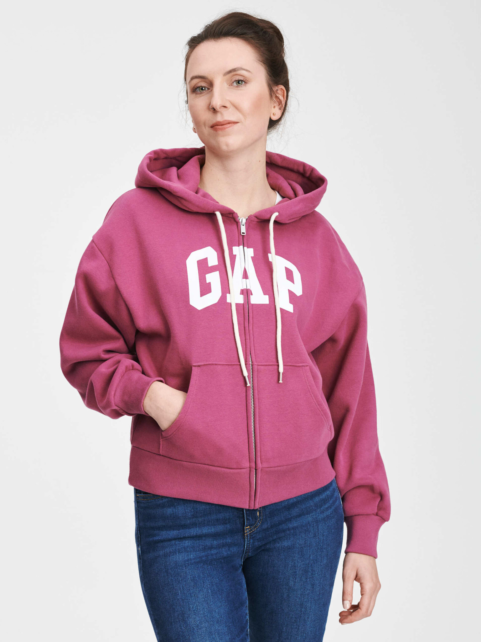 GAP Sweatshirt Rozov - Pepit.bg