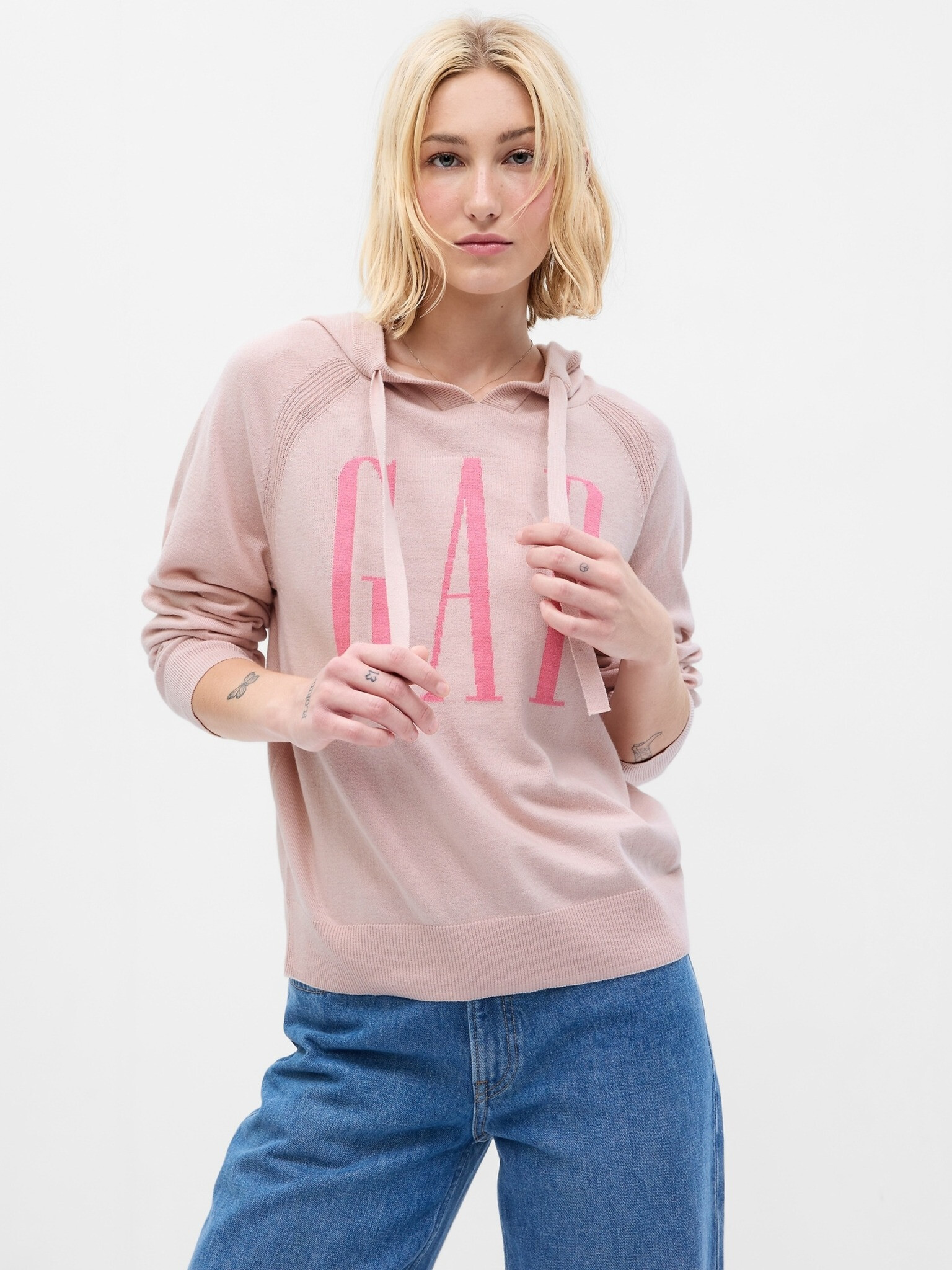 GAP Sweatshirt Rozov - Pepit.bg