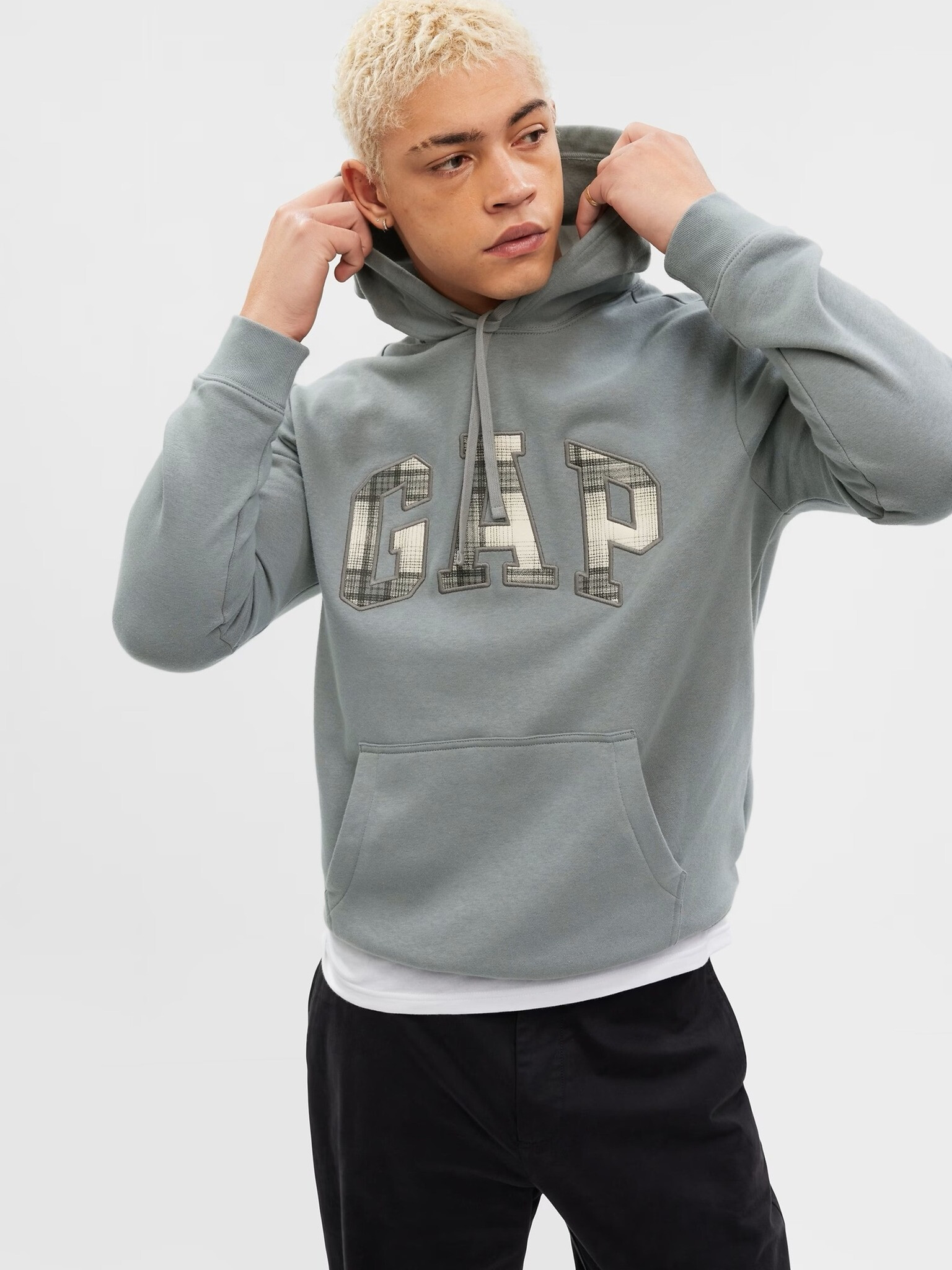 GAP Sweatshirt Siv - Pepit.bg