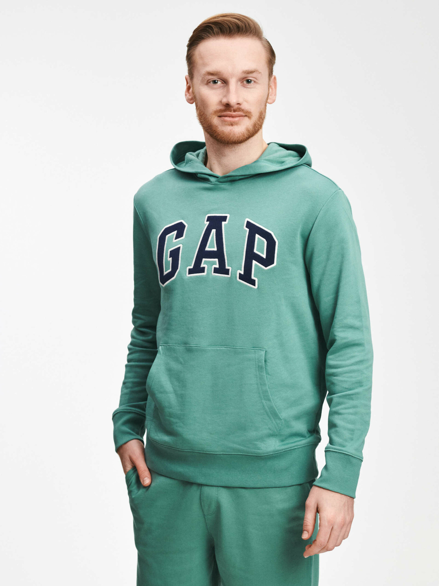 GAP Sweatshirt Zelen - Pepit.bg