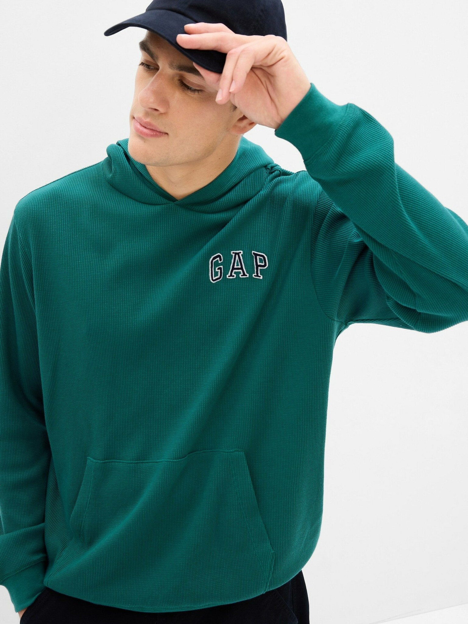 GAP Sweatshirt Zelen - Pepit.bg