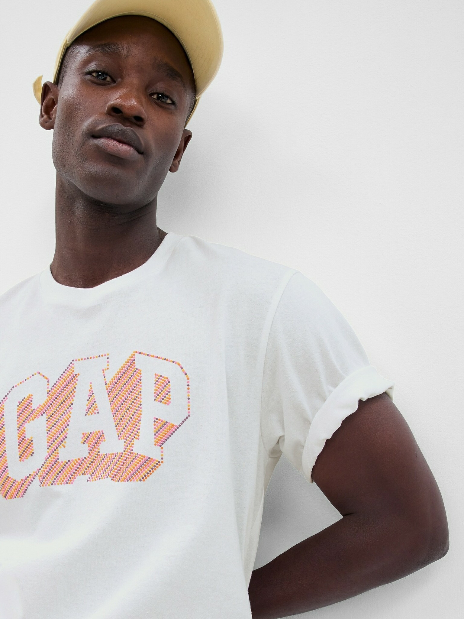 GAP T-shirt Byal - Pepit.bg