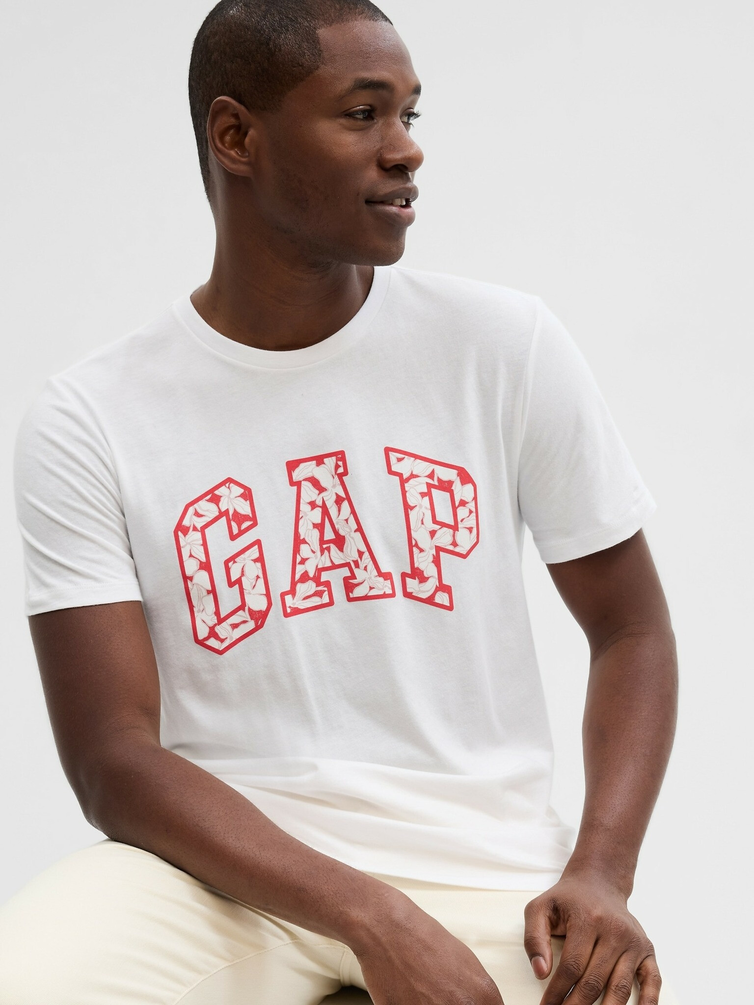 GAP T-shirt Byal - Pepit.bg