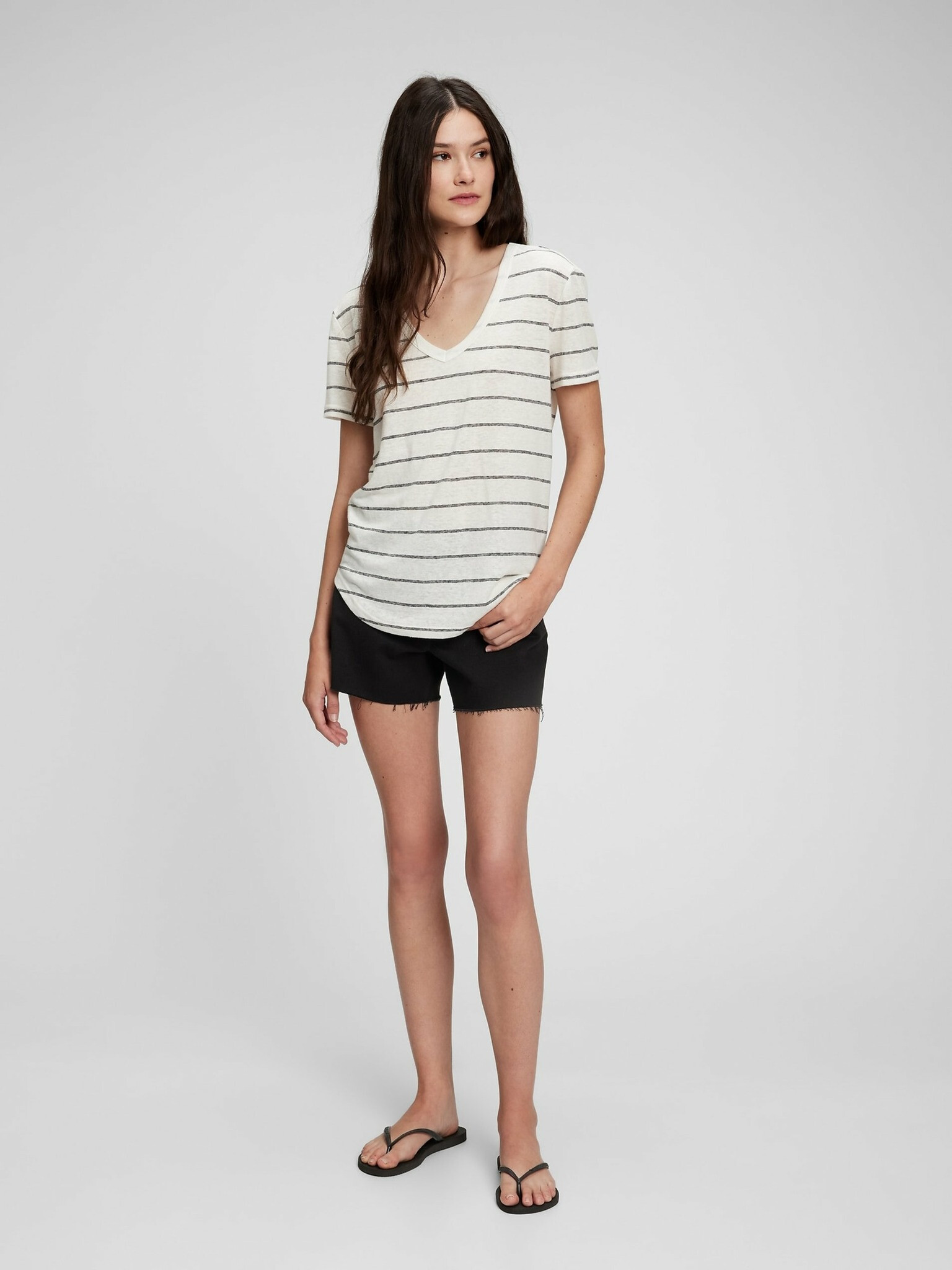 GAP T-shirt Byal - Pepit.bg